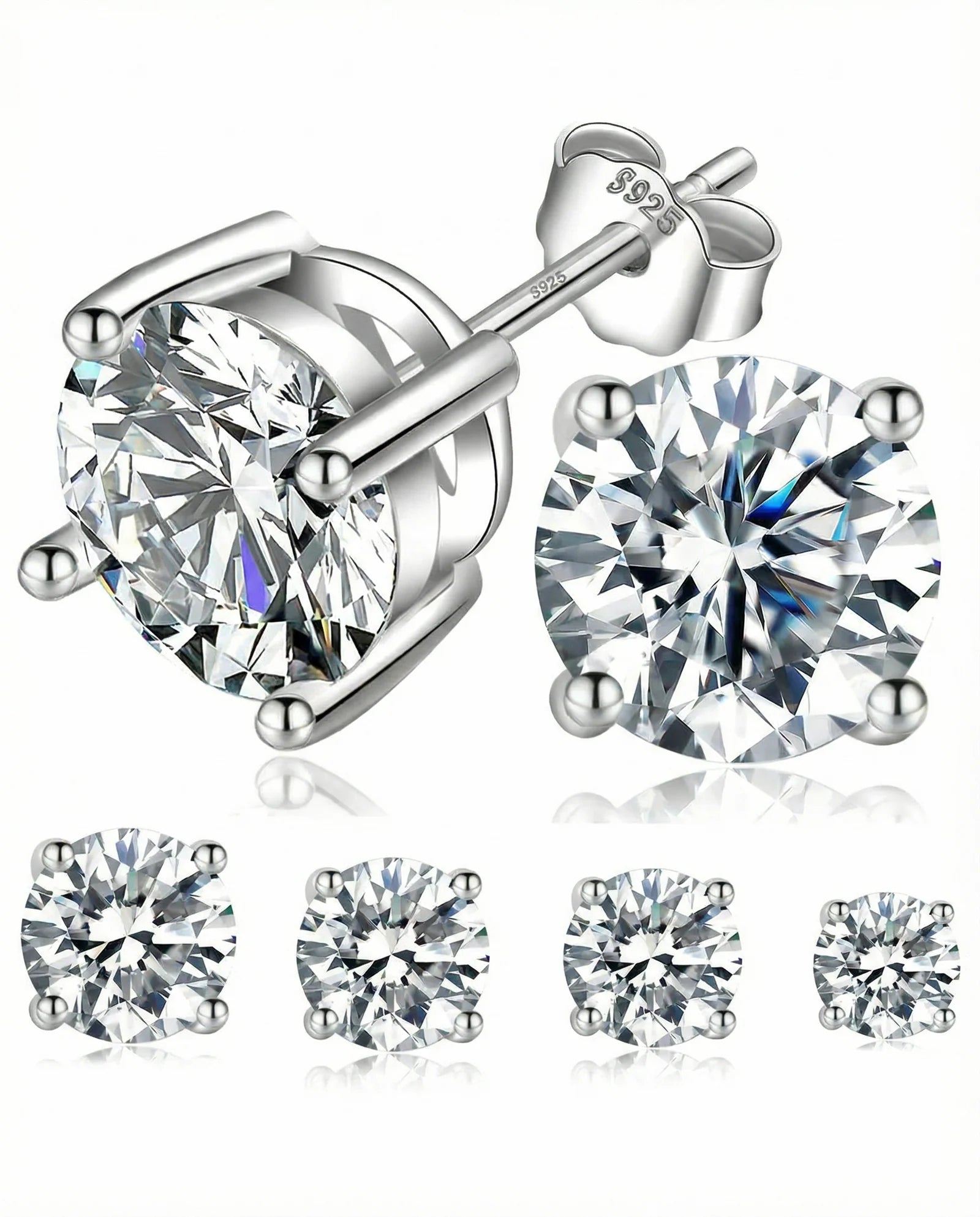 Brincos Flor Brilhante