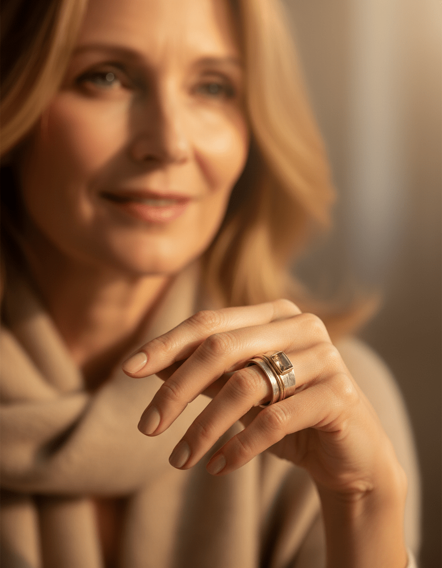 Natural Gemstone Ring