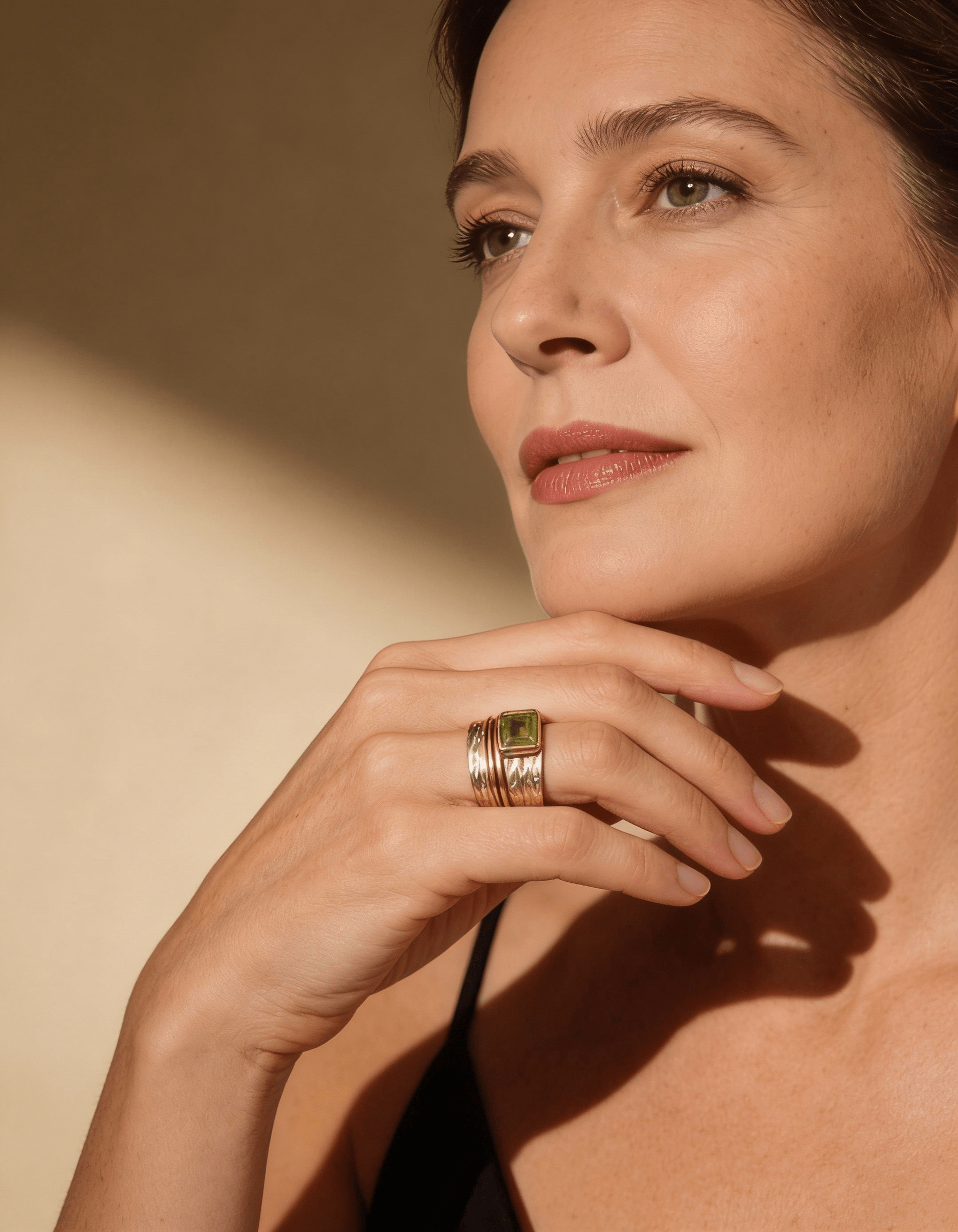 Natural Gemstone Ring