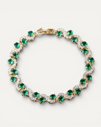 Diana Emerald Bracelet