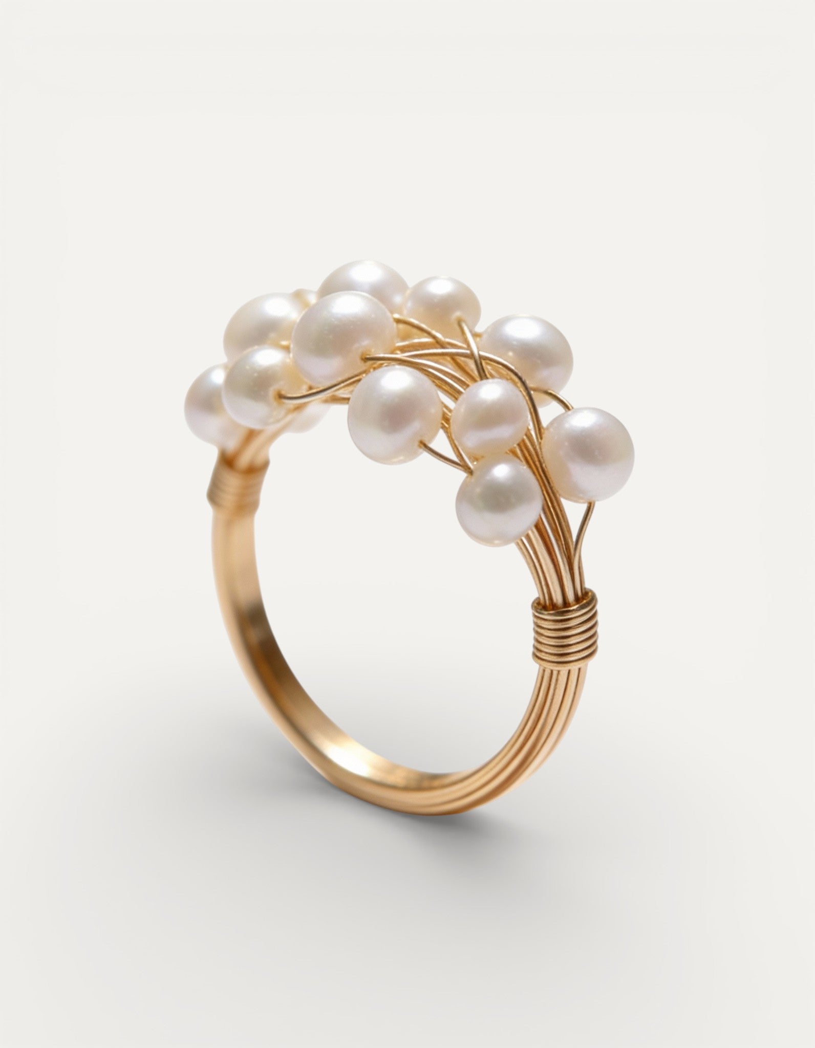 Vintage Pearl Nest Ring