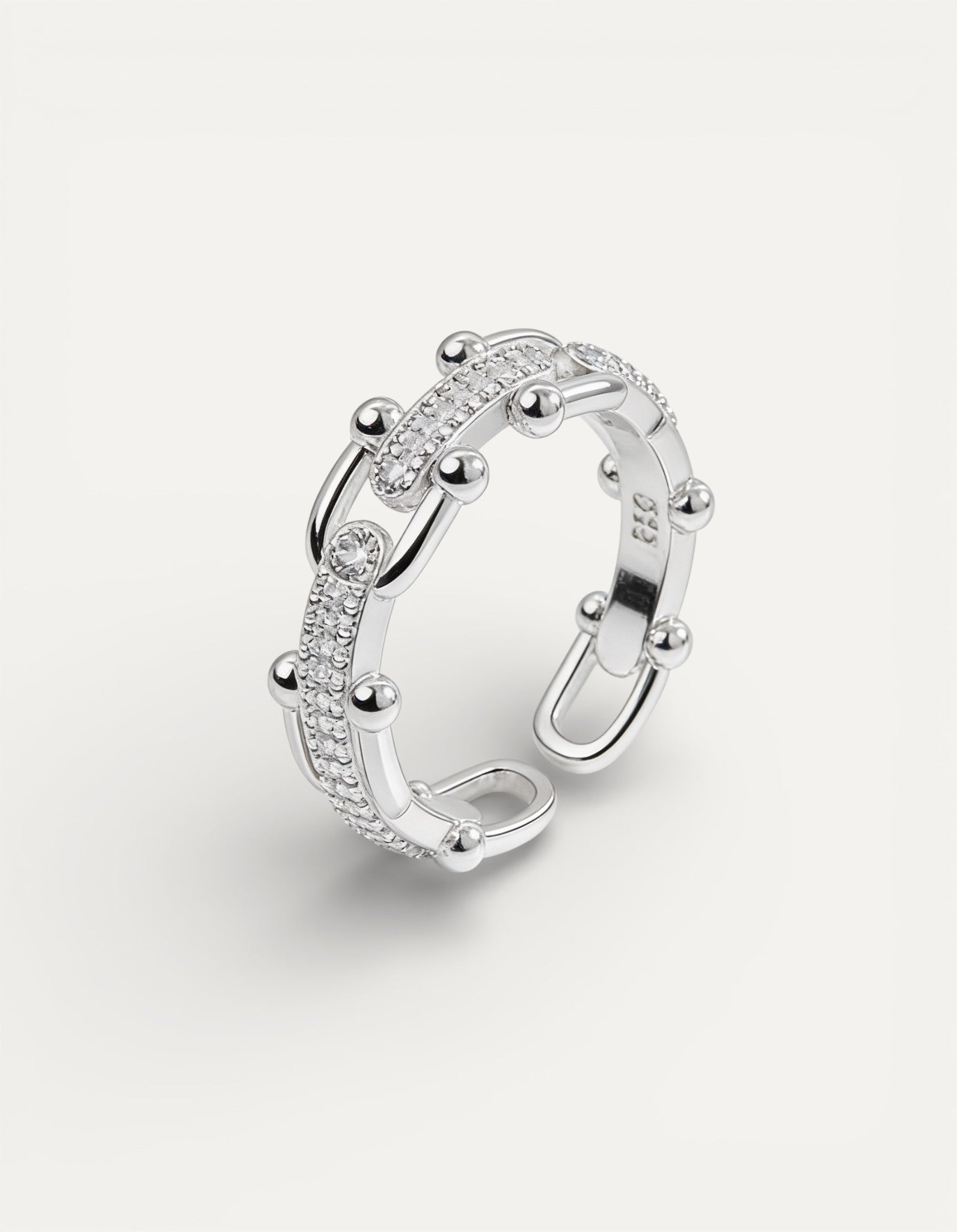 Hollow Horseshoe Chain Ring