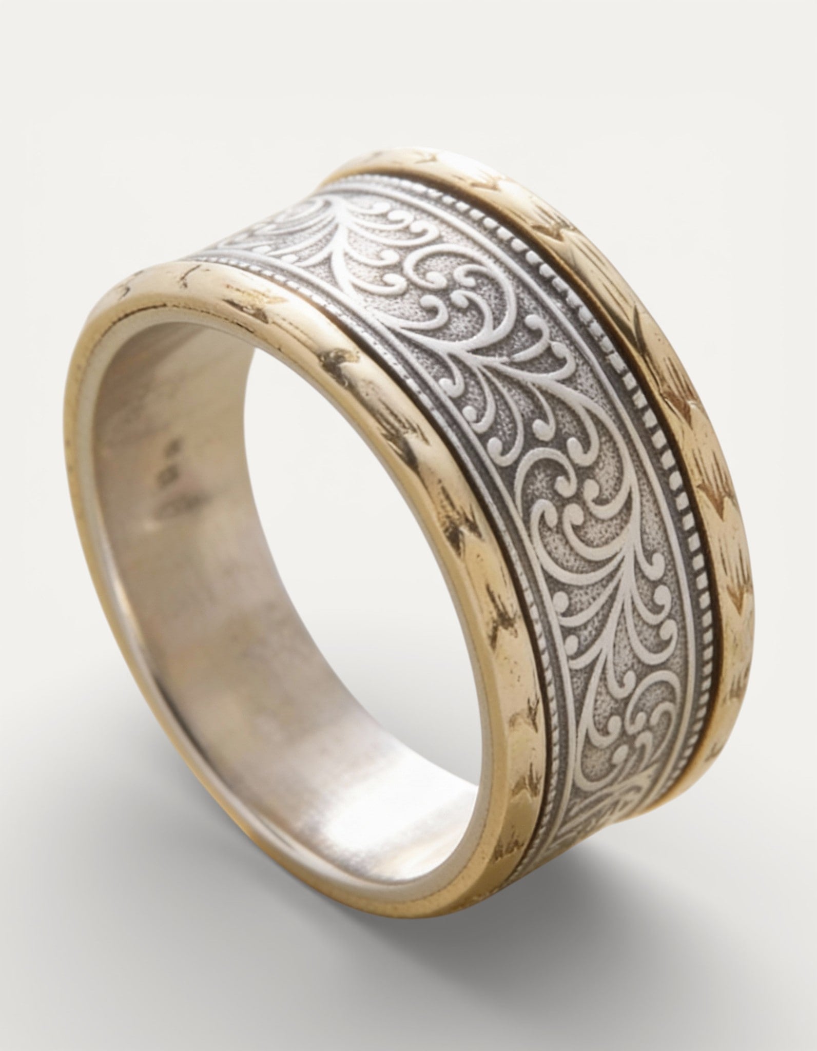 Vintage Gold and Silver Ring