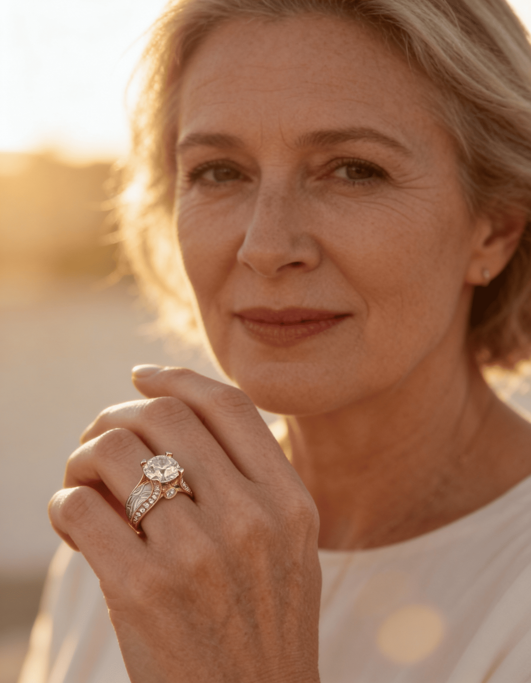 Vintage Cubic Zirconia Ring