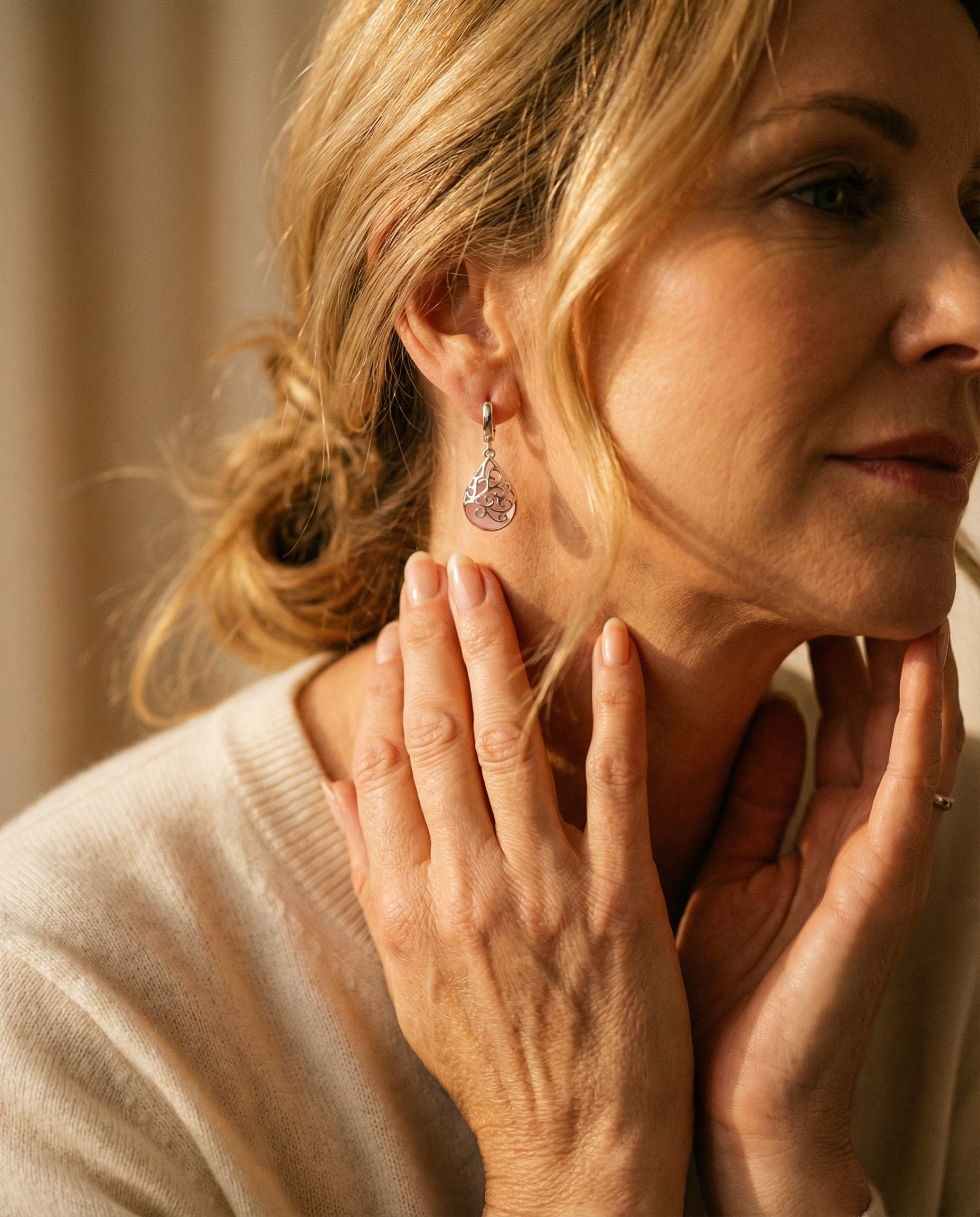Silver Tree of Life Earrings