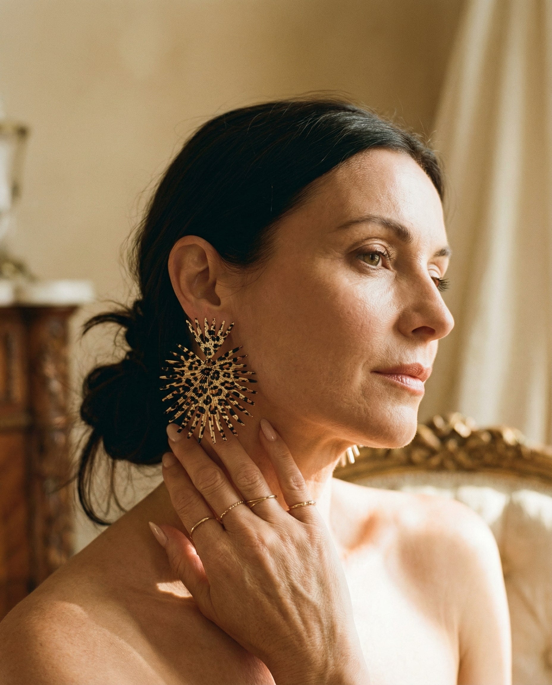 Vintage Thorny Earrings