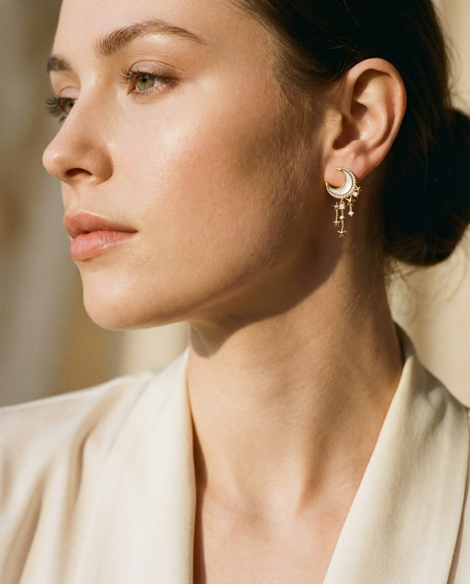 Luxury Moon Shine Earrings