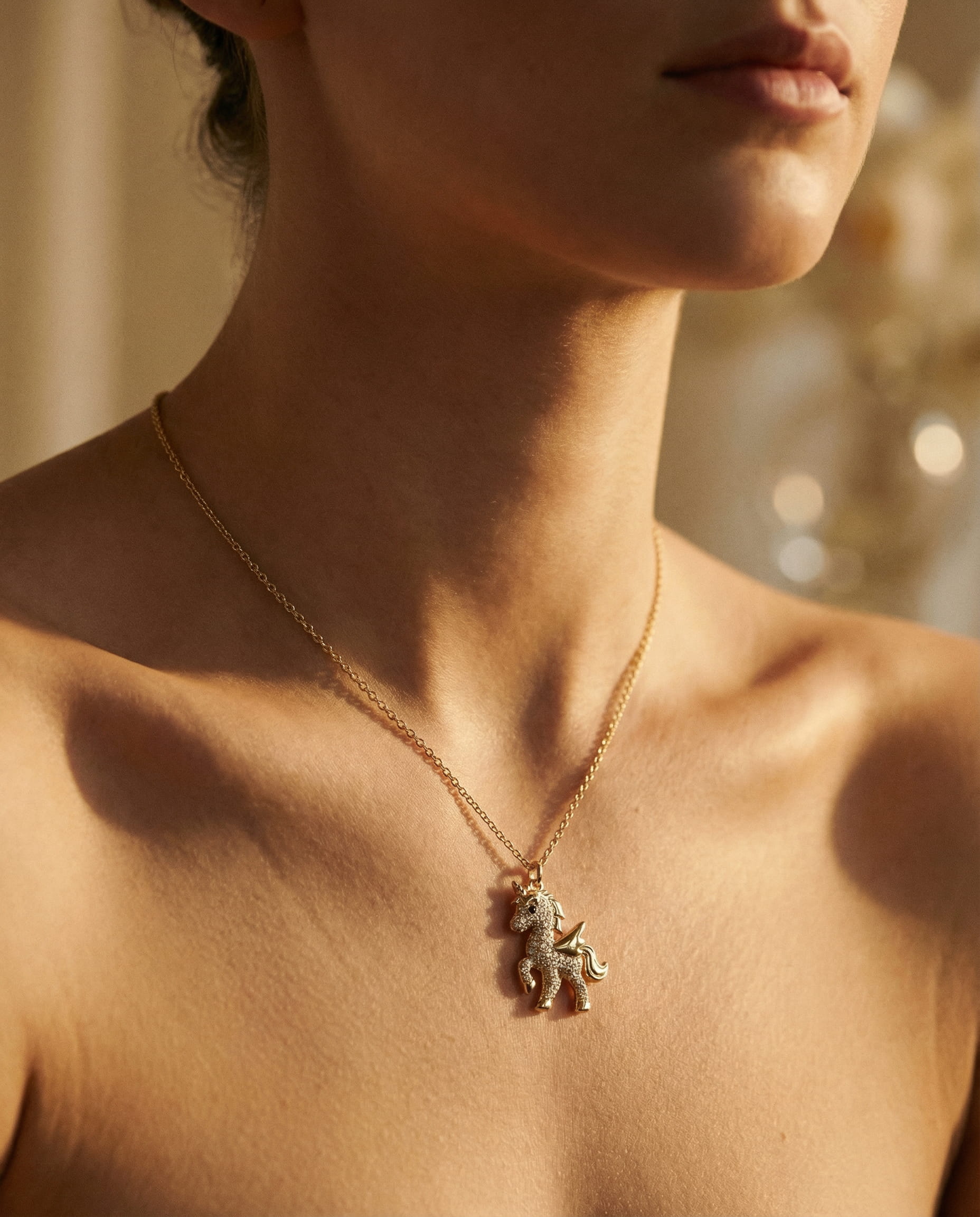 Elegant Unicorn Necklace