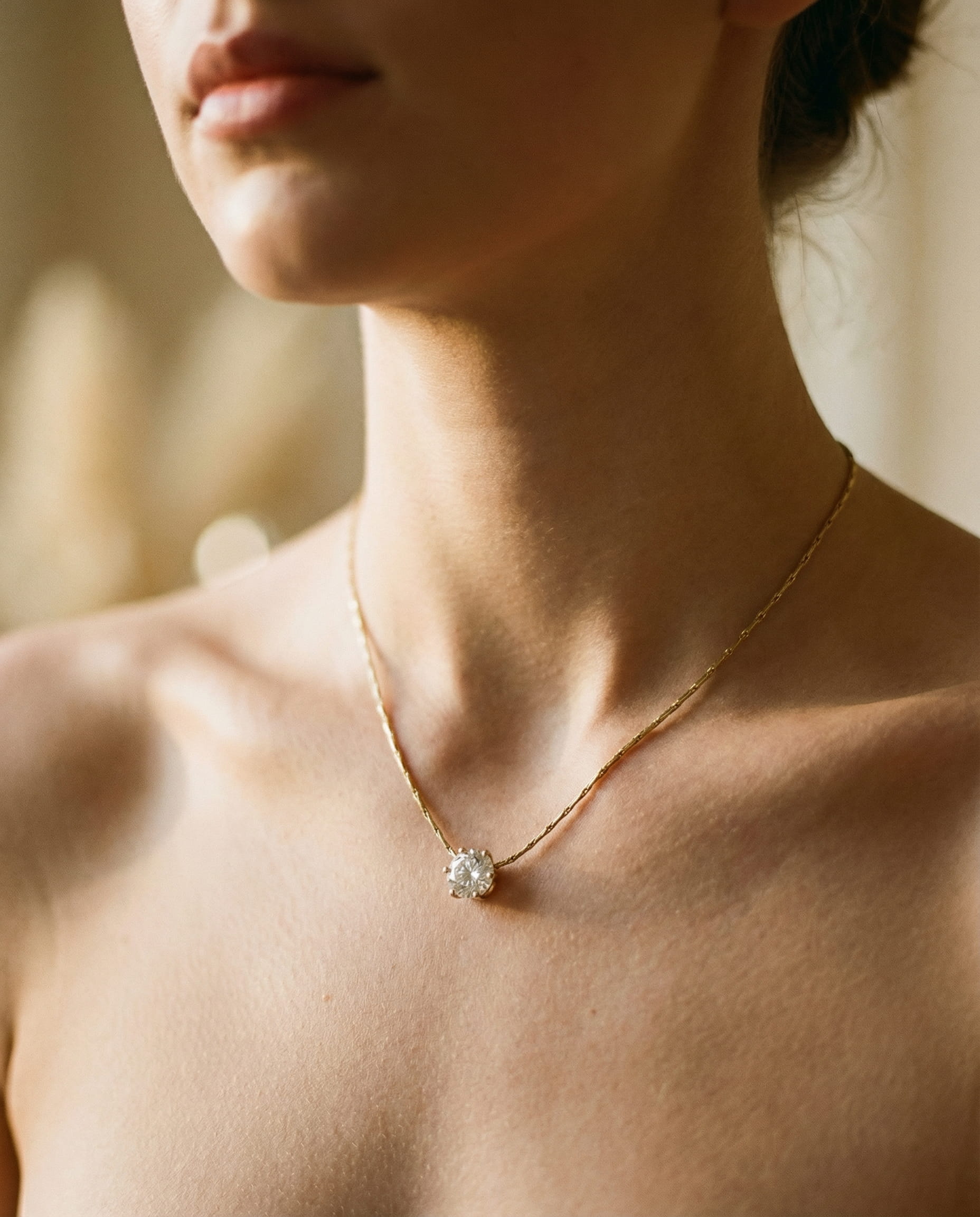 Gold Diamond Necklace