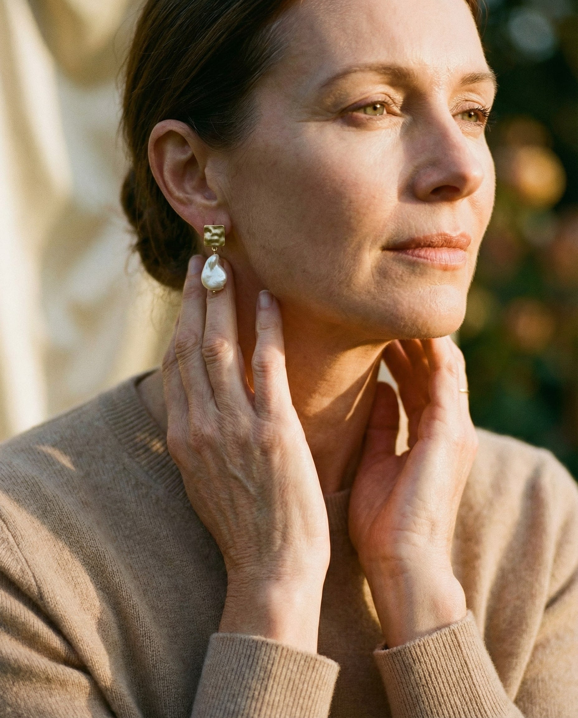 Vintage Freshwater Pearl Earrings