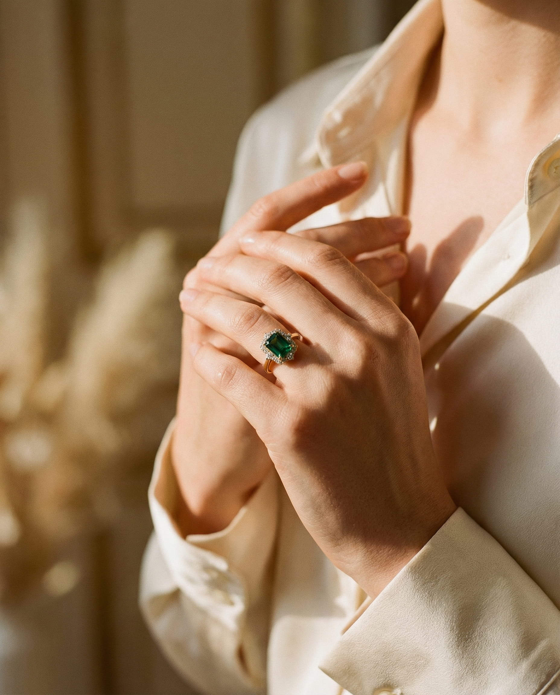 Queen Emerald Ring