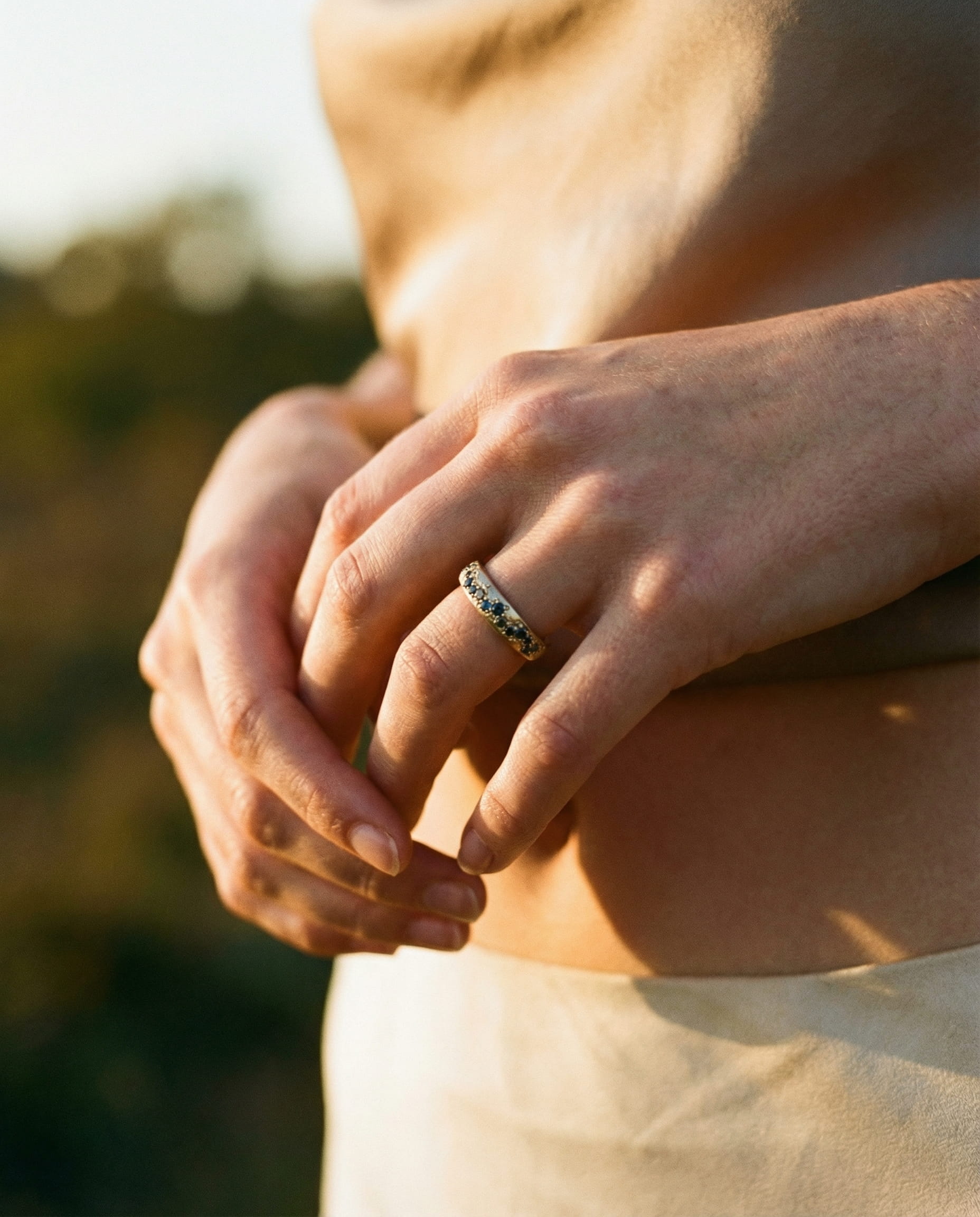 Vintage Gold Colourful Ring