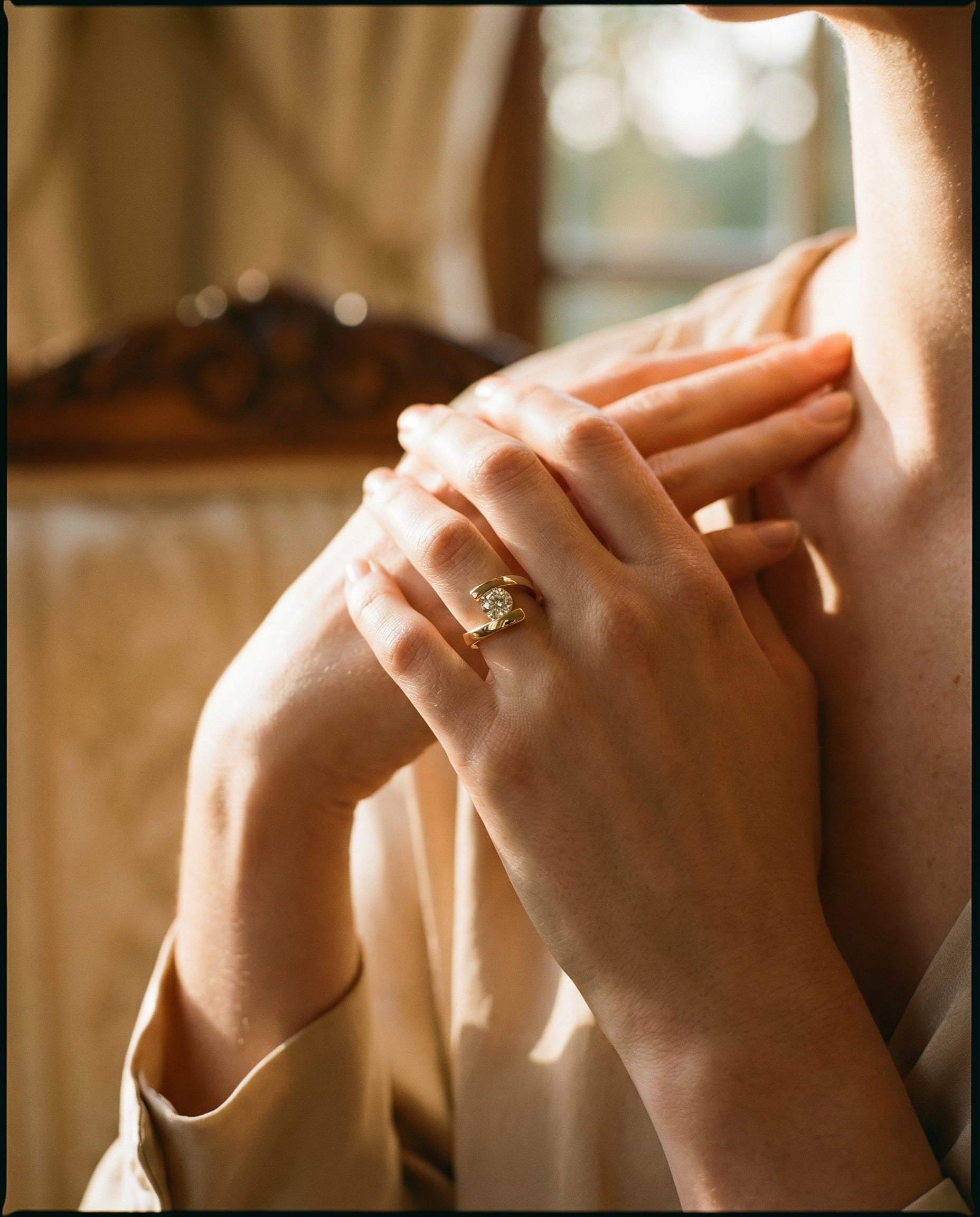 Vintage Spiral Cubic Zirconia Ring
