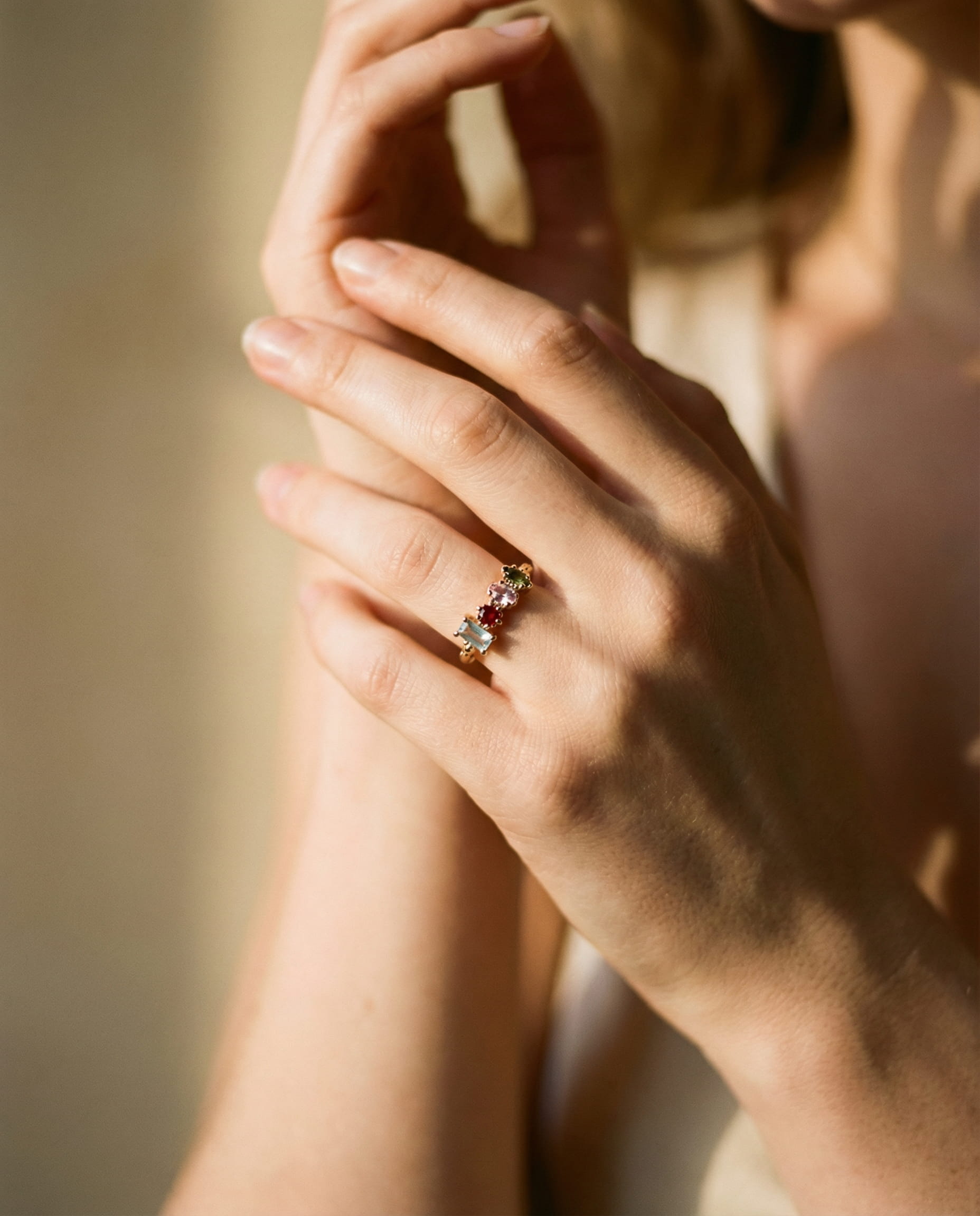 Vintage Gold Floral Ring