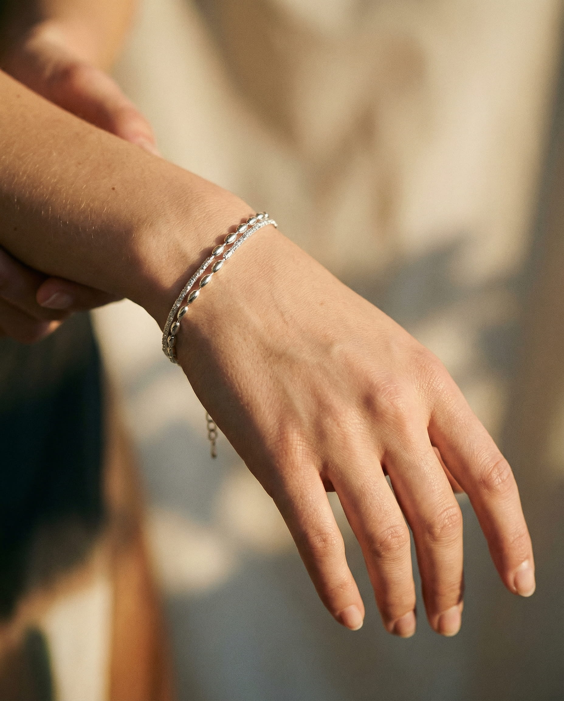 Silver Cubic Zirconia Bracelet