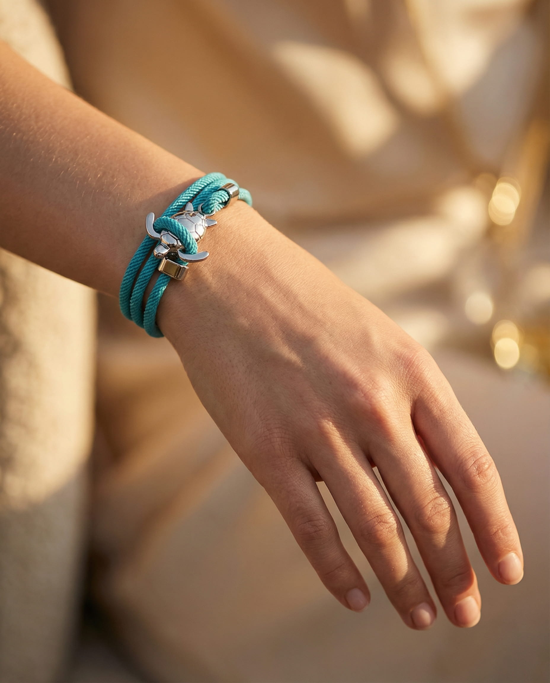Handcrafted Sea Turtle Bracelet