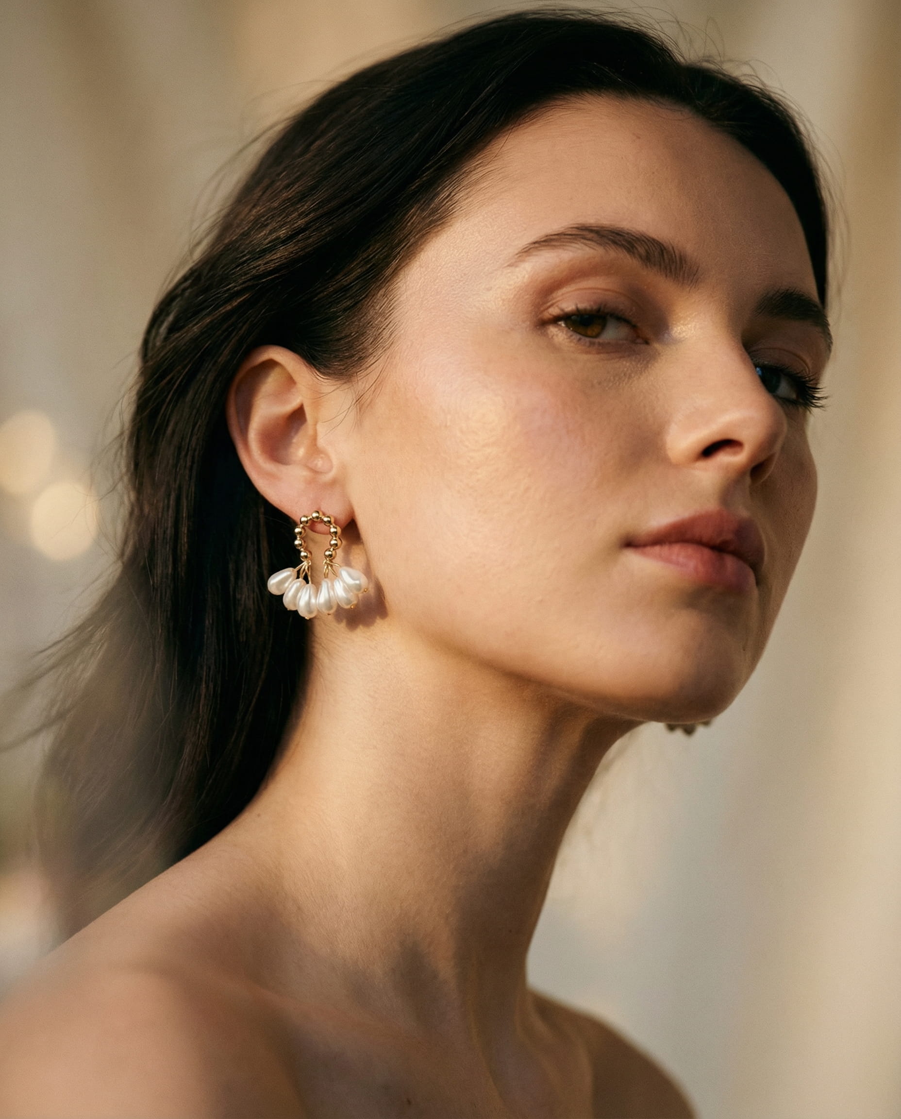 Baroque Pearl Earrings