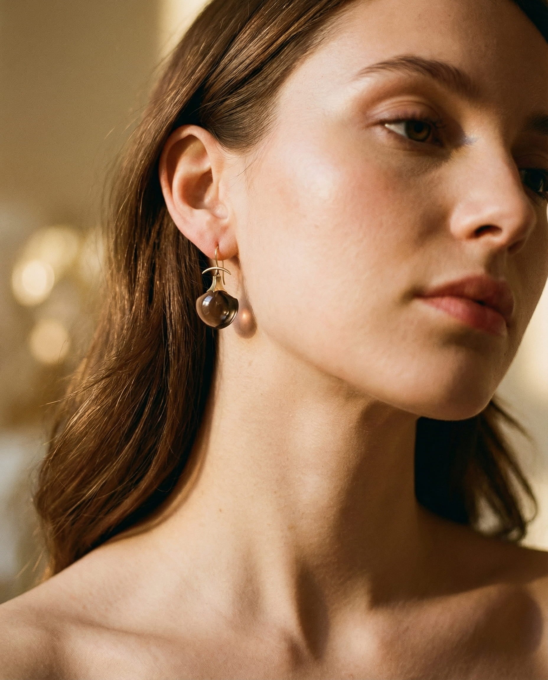 Vintage Cosmic Crystal Earrings