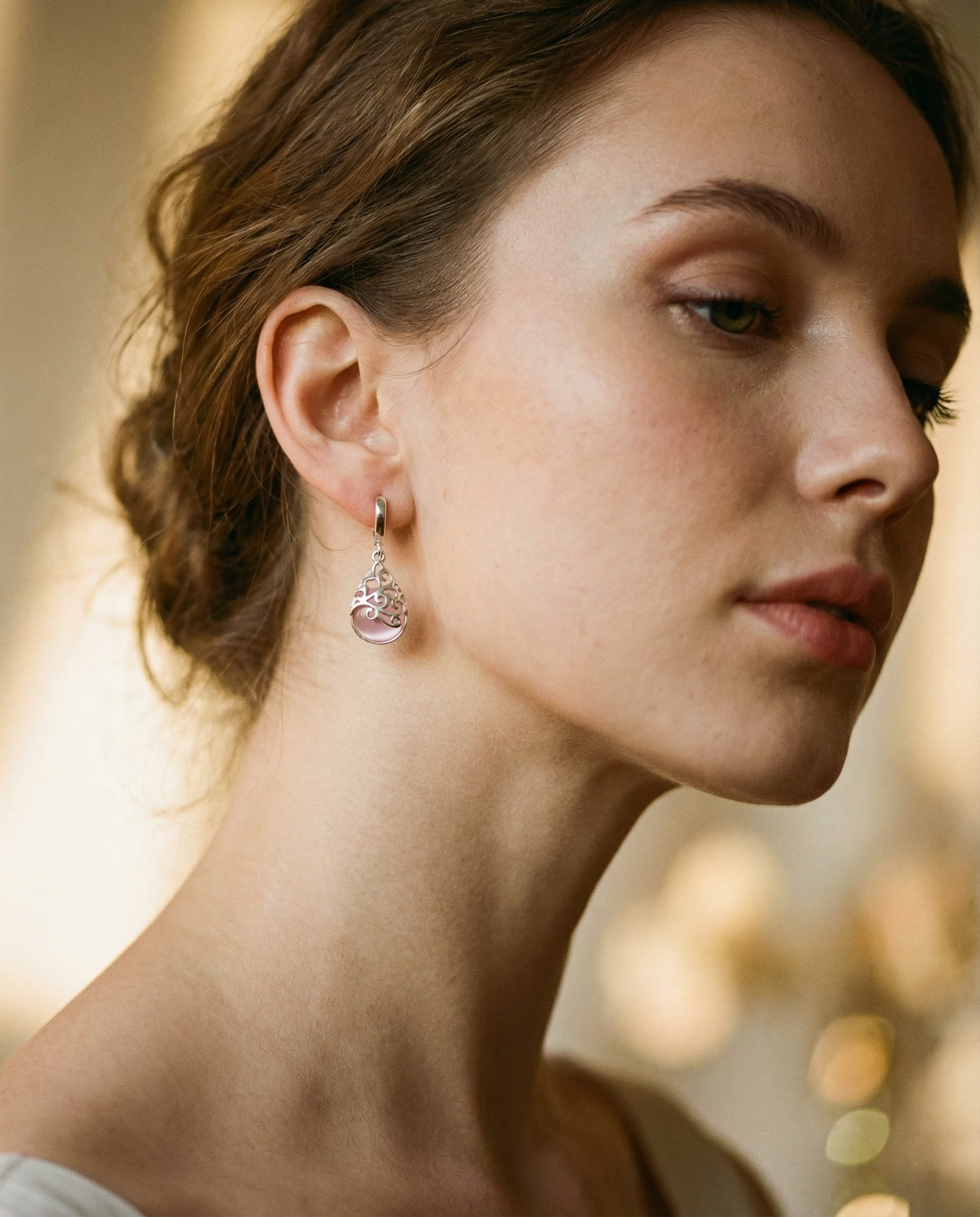 Silver Tree of Life Earrings