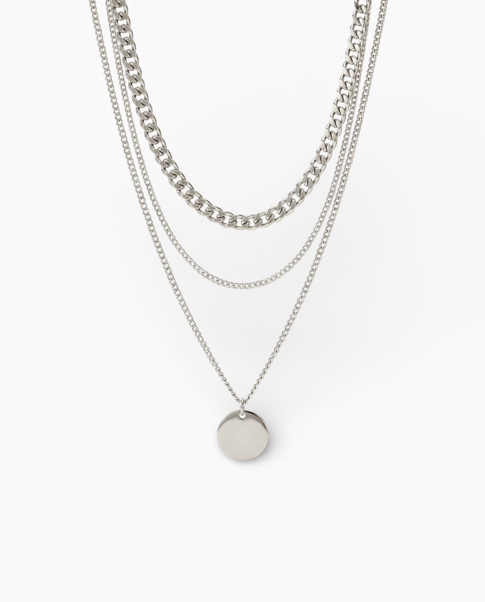 Gold and Silver Plated Necklace