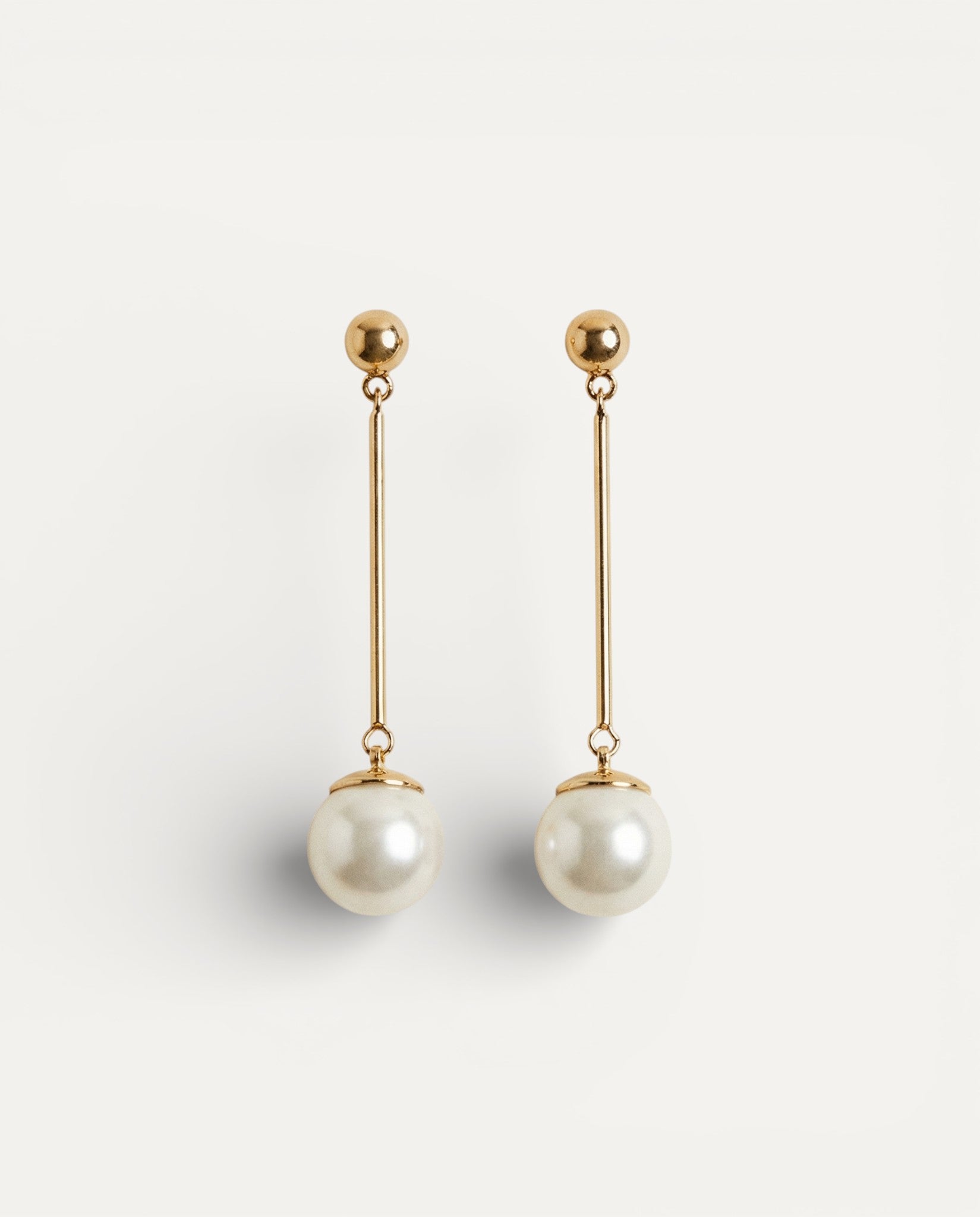 Luxury Hand-Mounted Special Pearl Drop Earrings