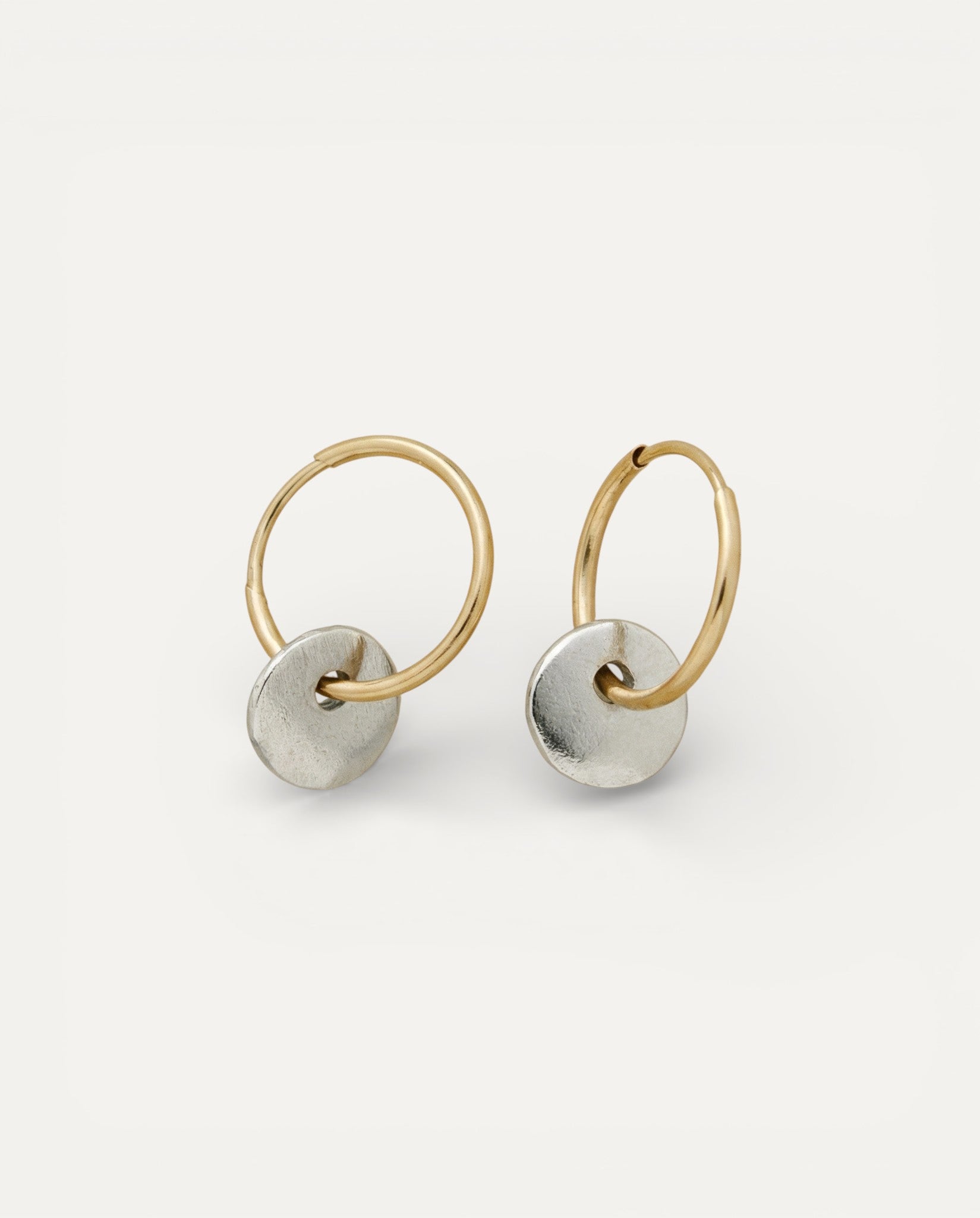 Gold and Silver Earrings