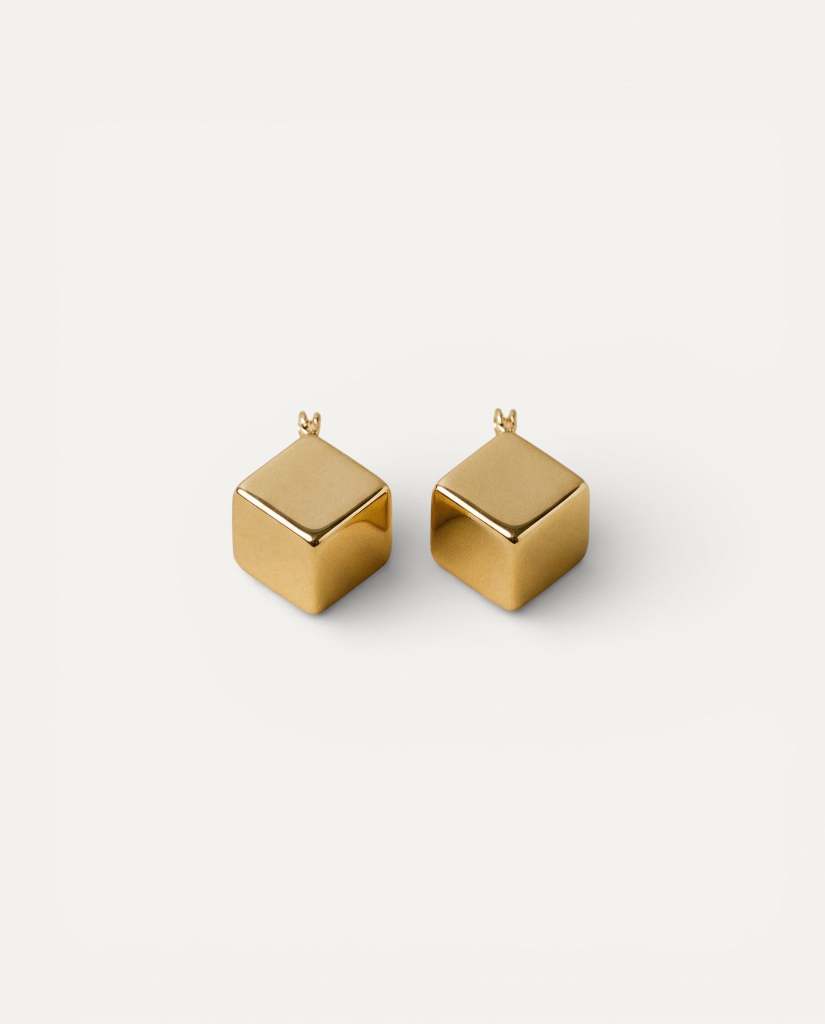 Elegant Cubic Gold Earrings