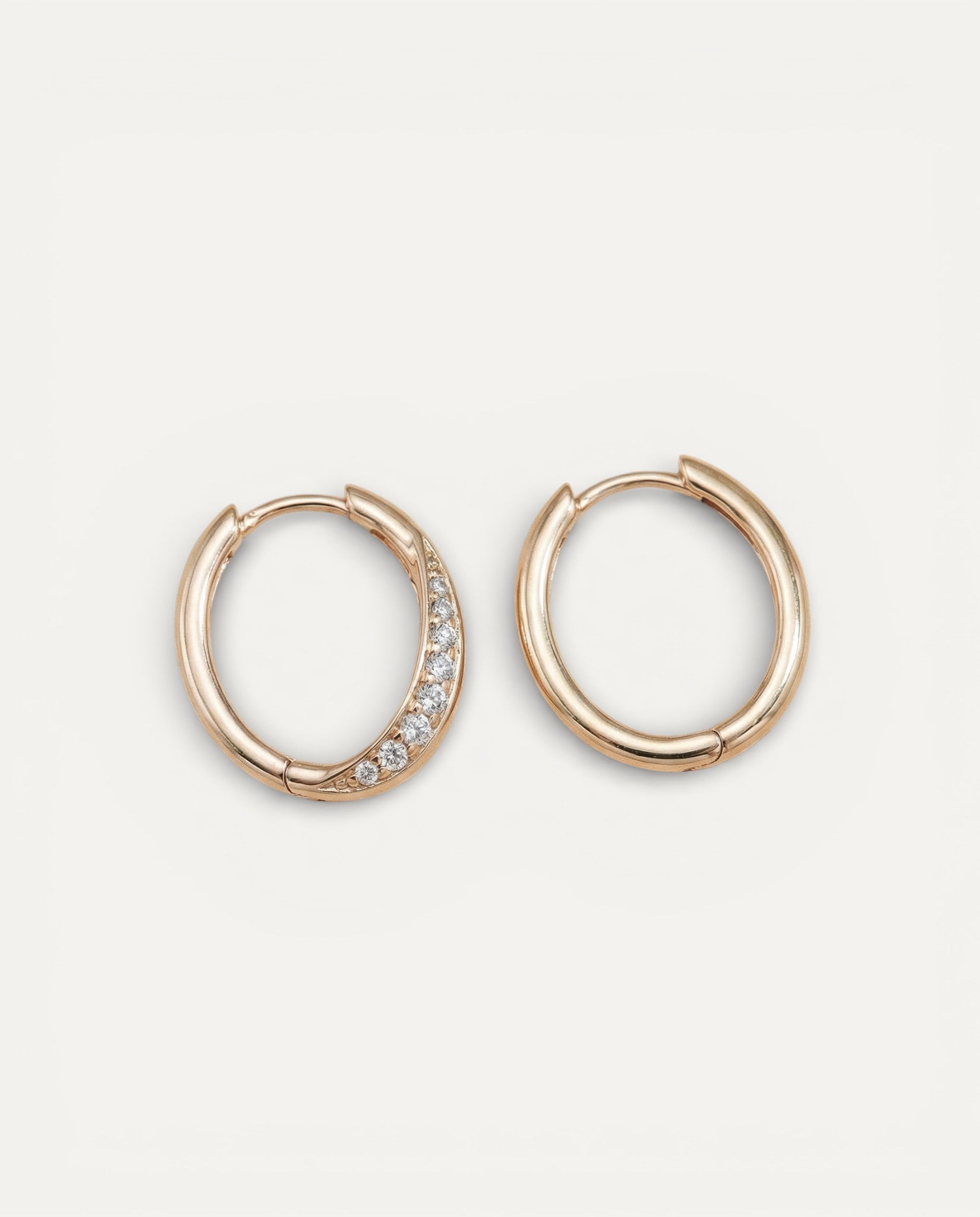 Luxurious Gold Hoop Earrings