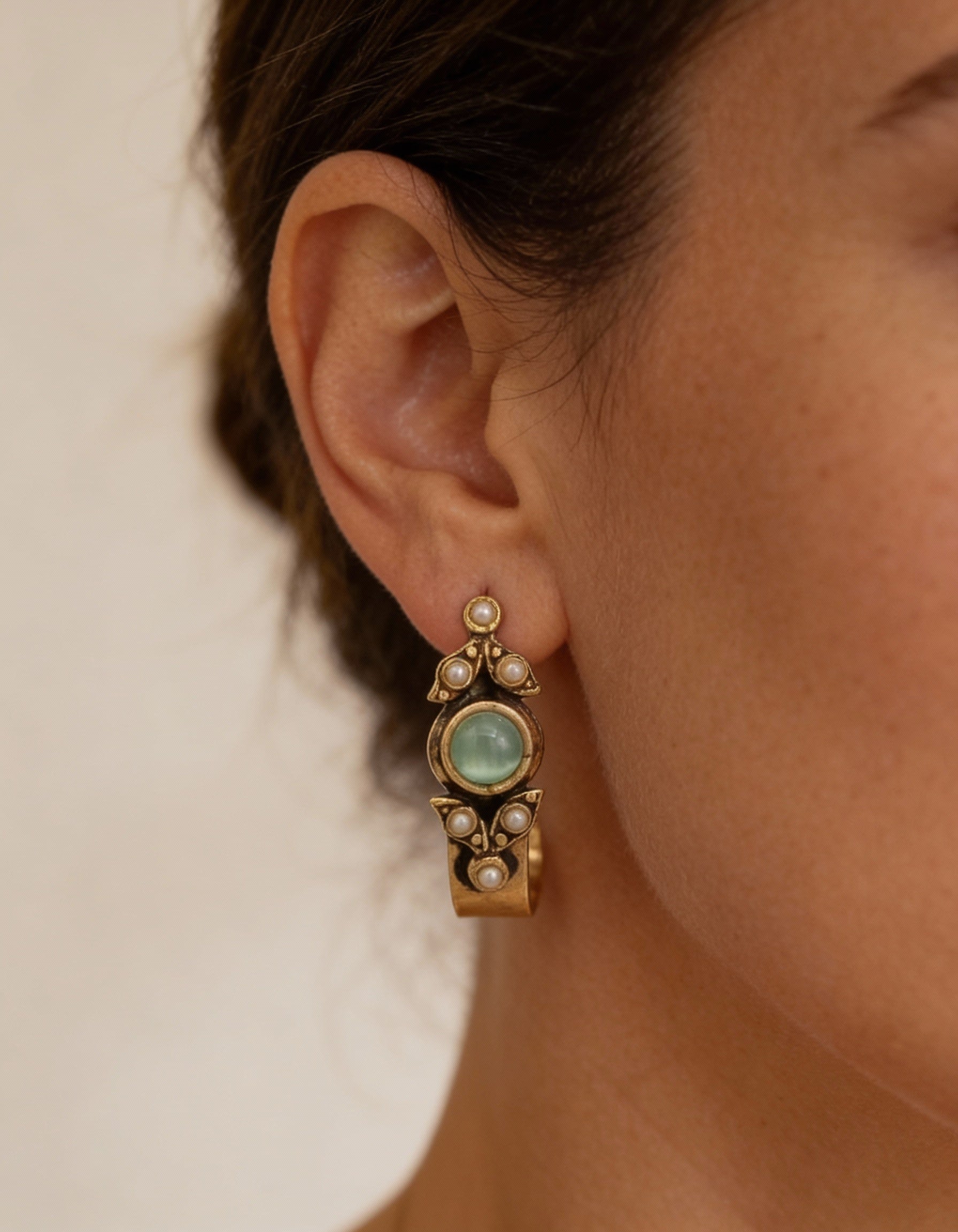 Fashionable Retro Ethnic Style Drop Earrings