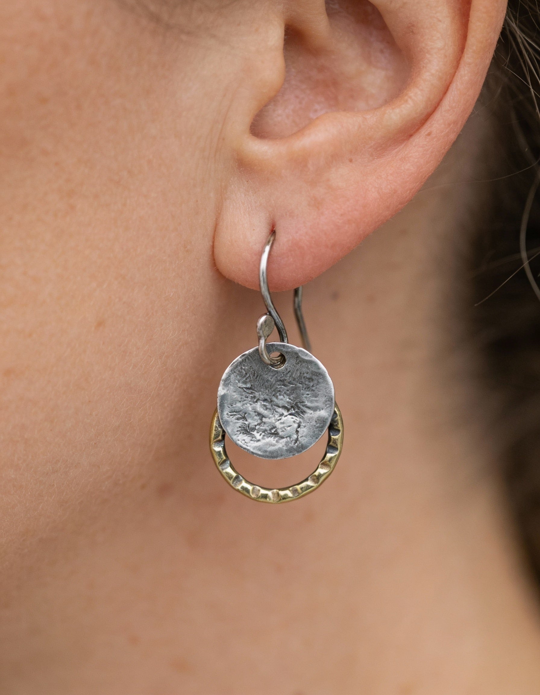 Vintage Gold and Silver Plated Earrings