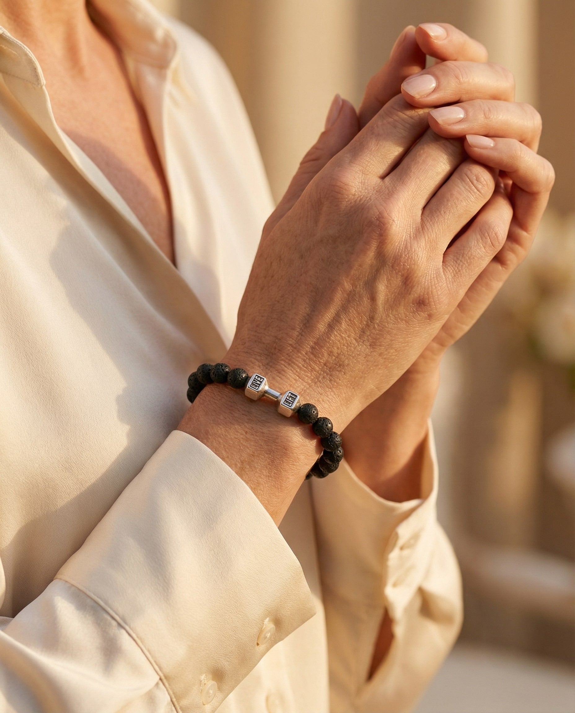 Lava Stone Aromatherapy Bracelet