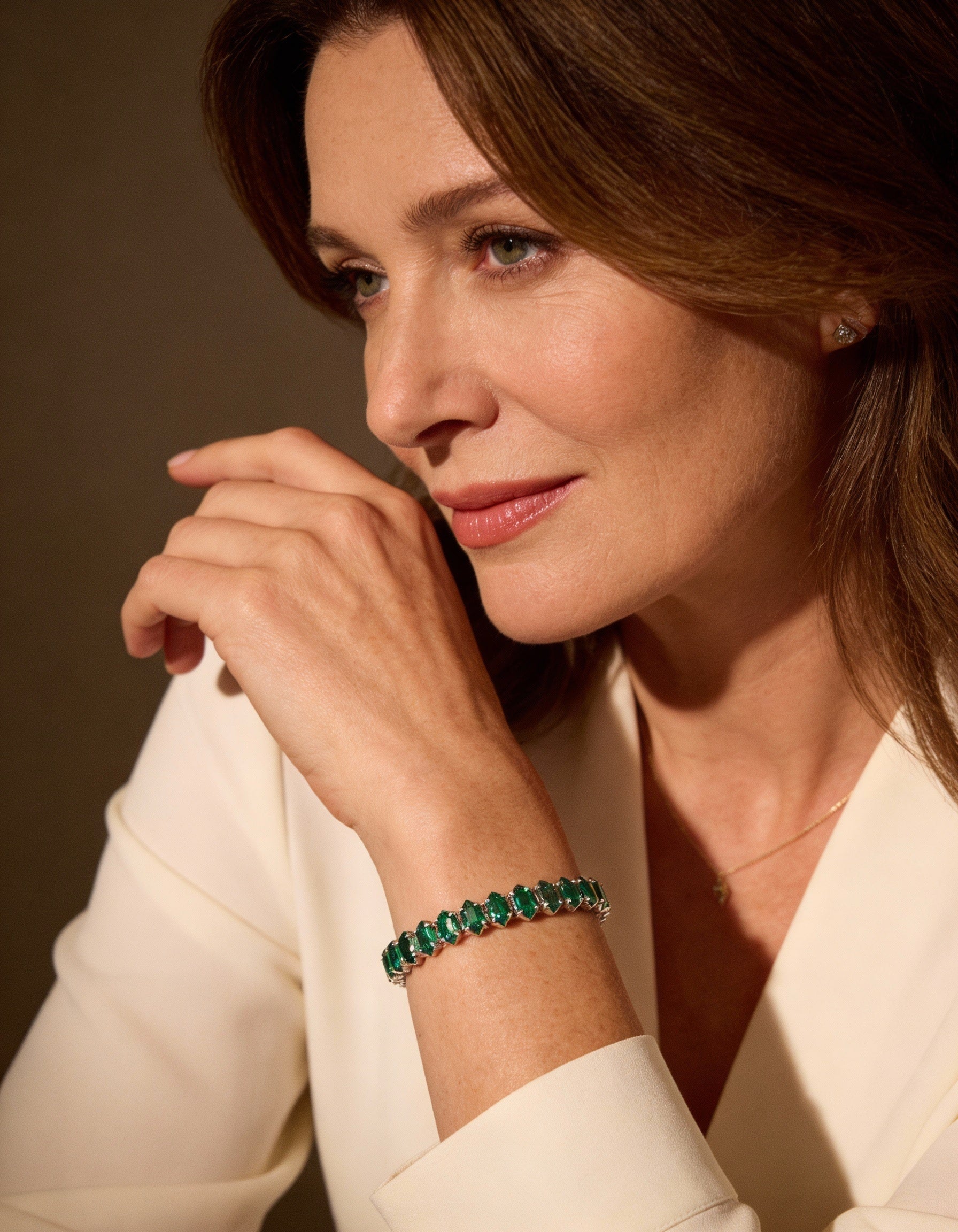 Emerald Stone Bracelet