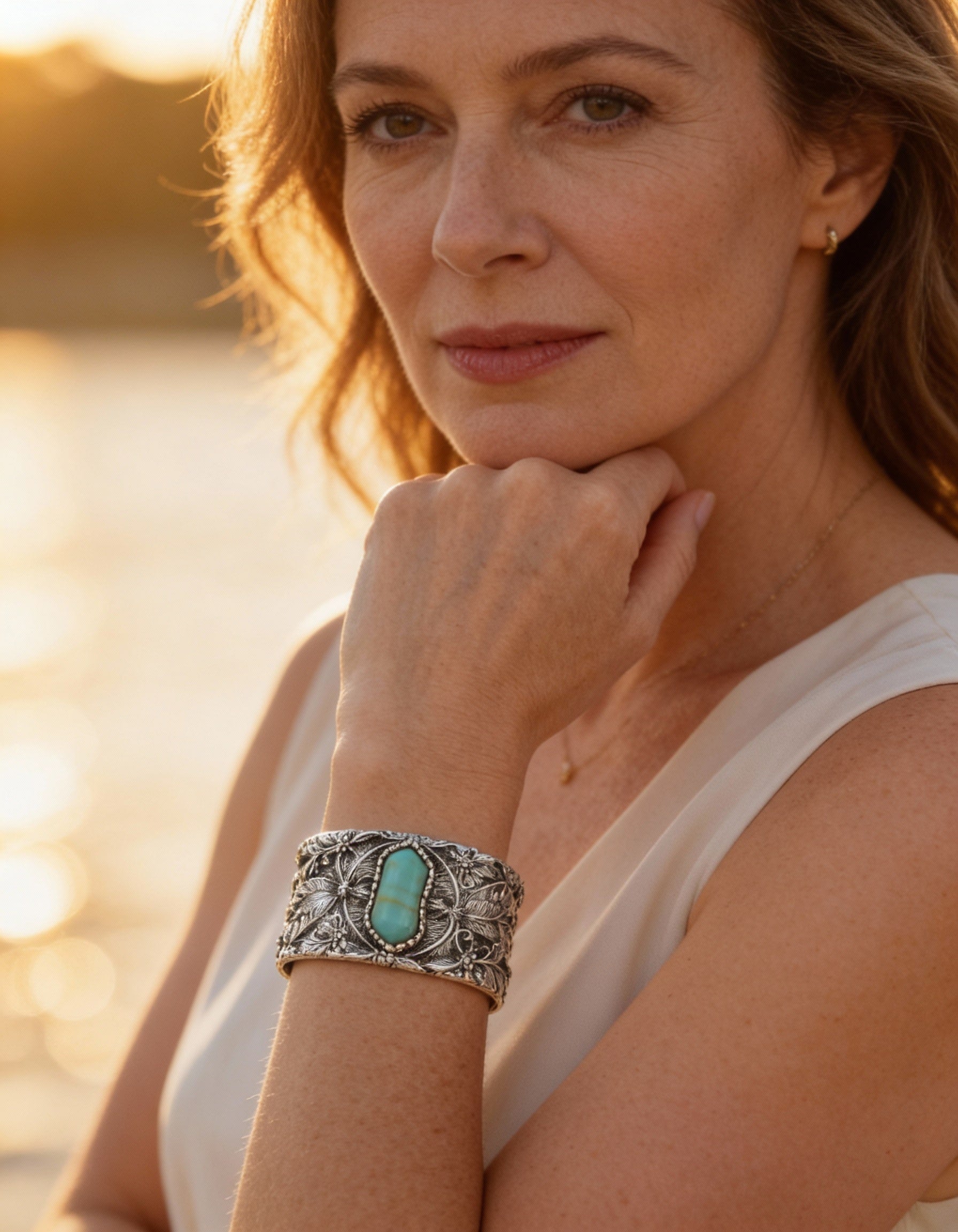 Vintage Turquoise Stone Bracelet