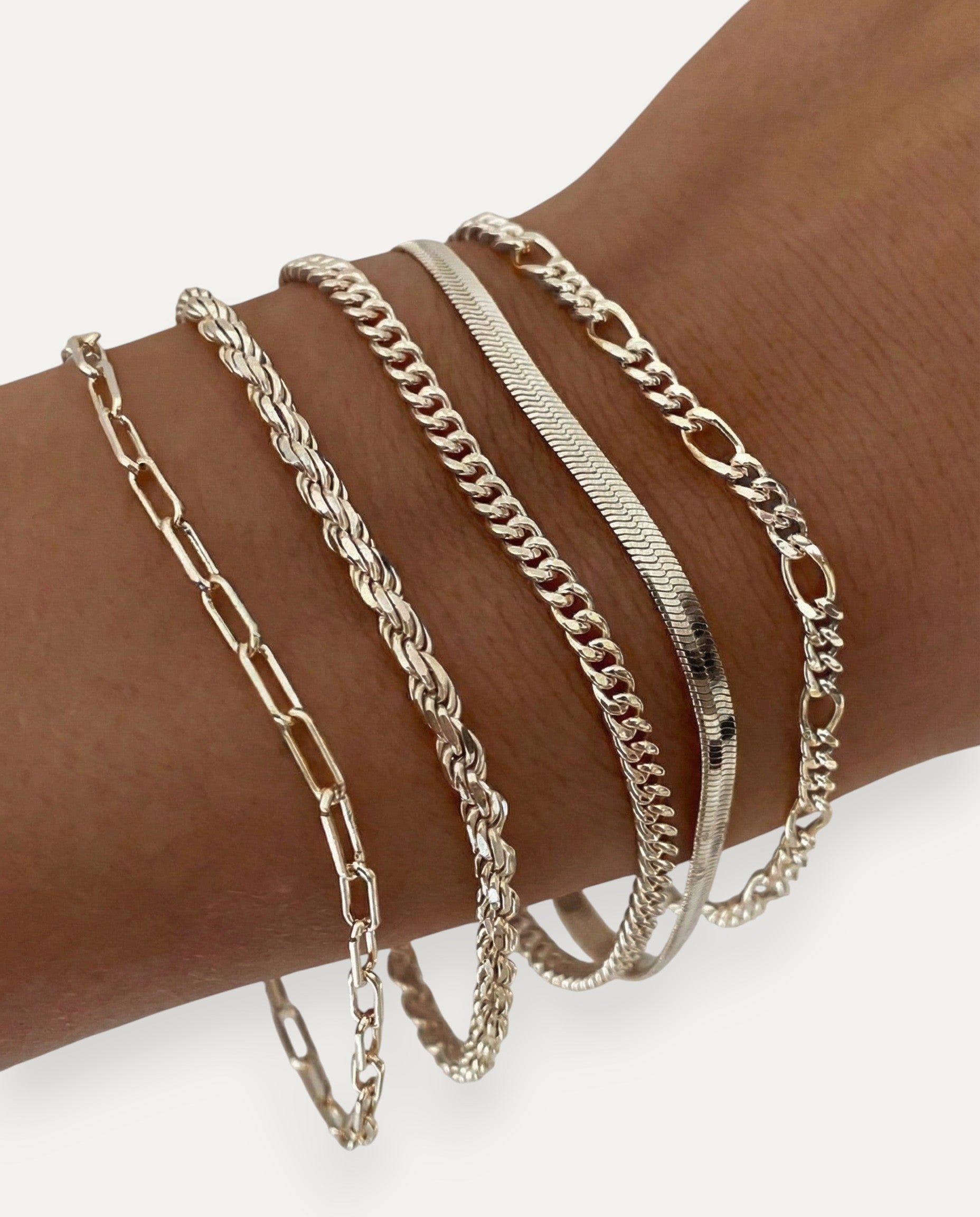 Gold Bracelet Set