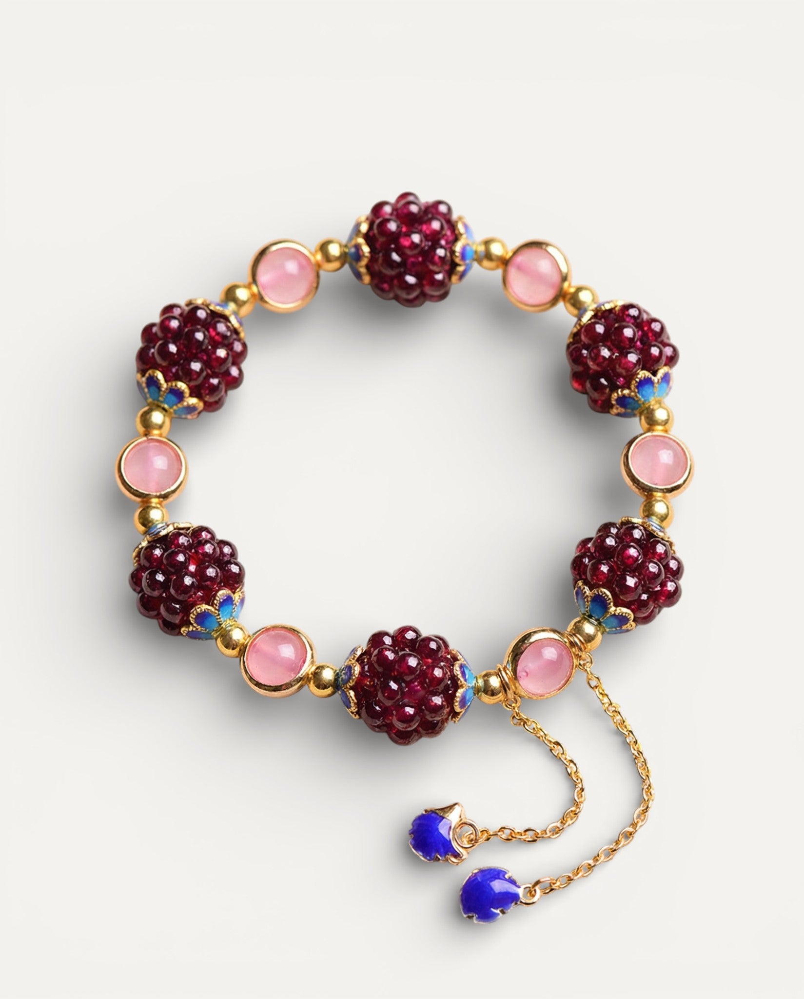 Garnet Stone Bracelet