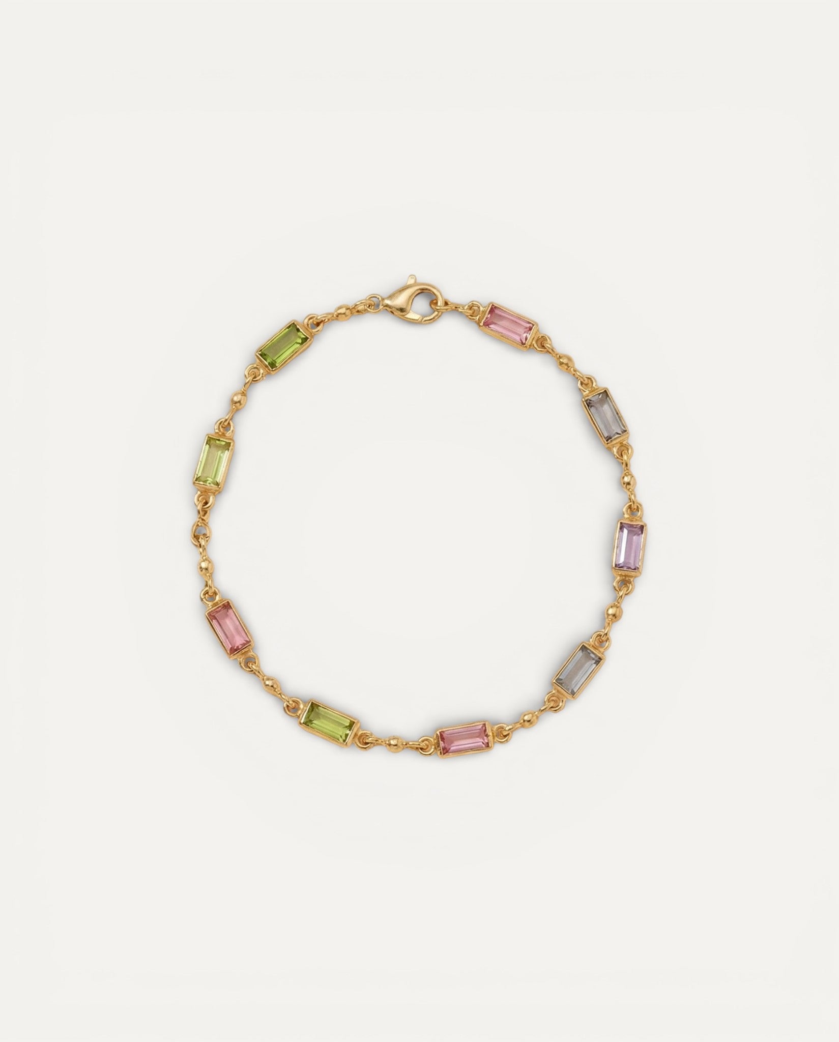 Isabella Multicoloured Stone Bracelet