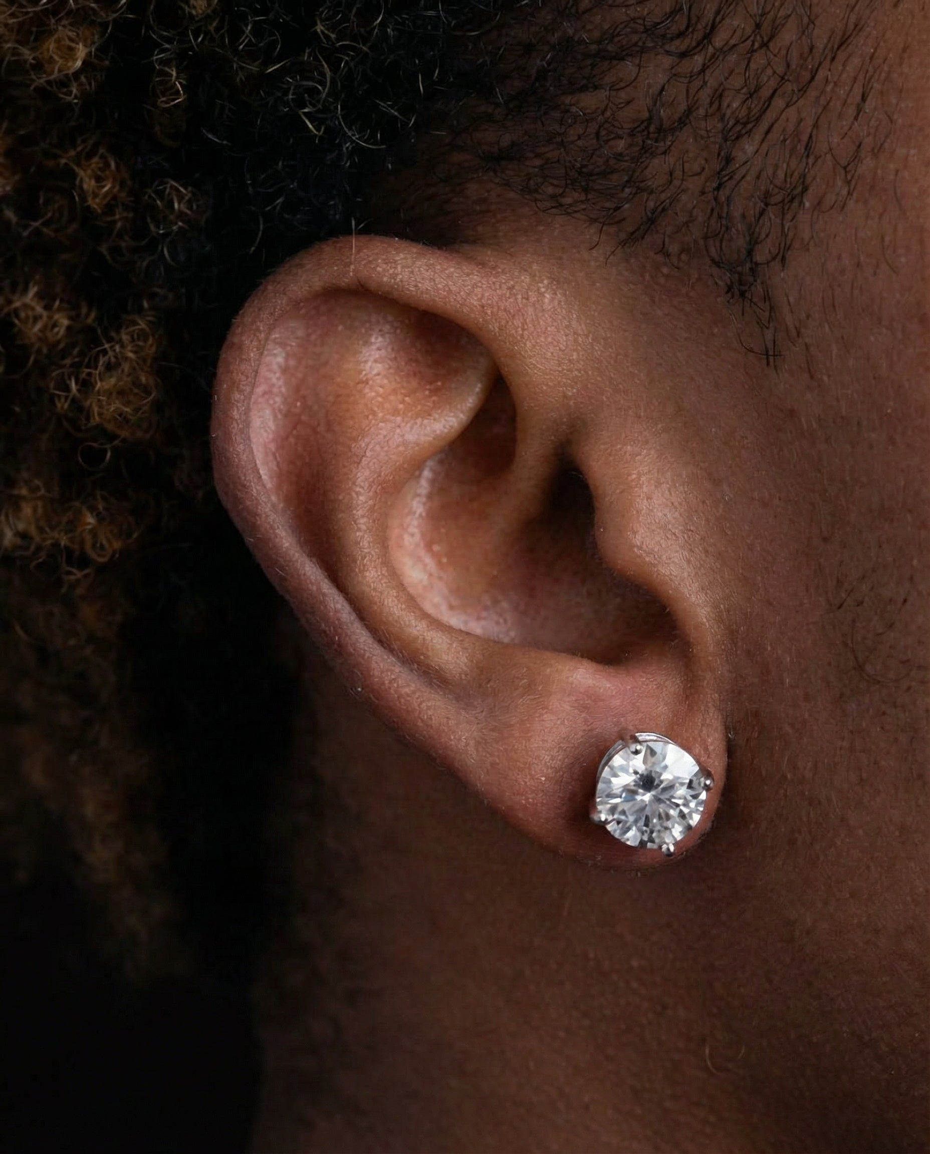 Brincos Flor Brilhante