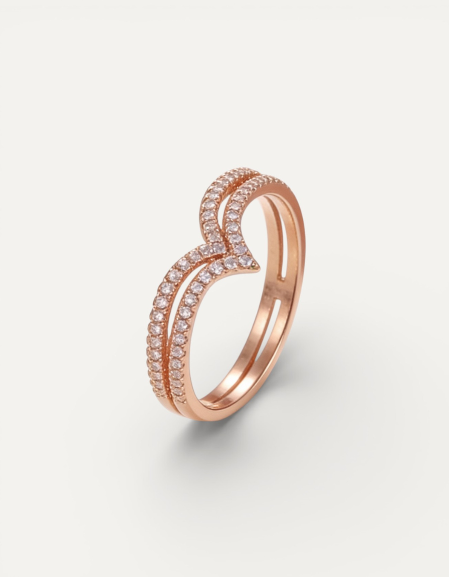 Elegant Sparkling Ring
