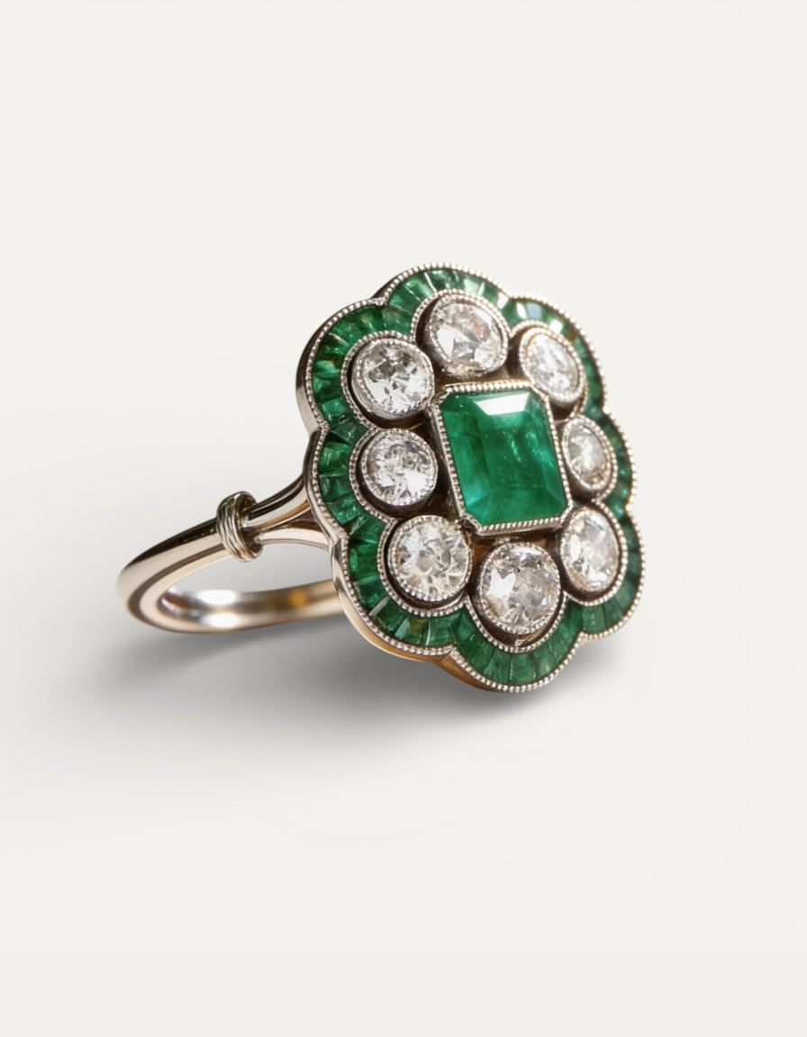 Vintage Emerald Ring