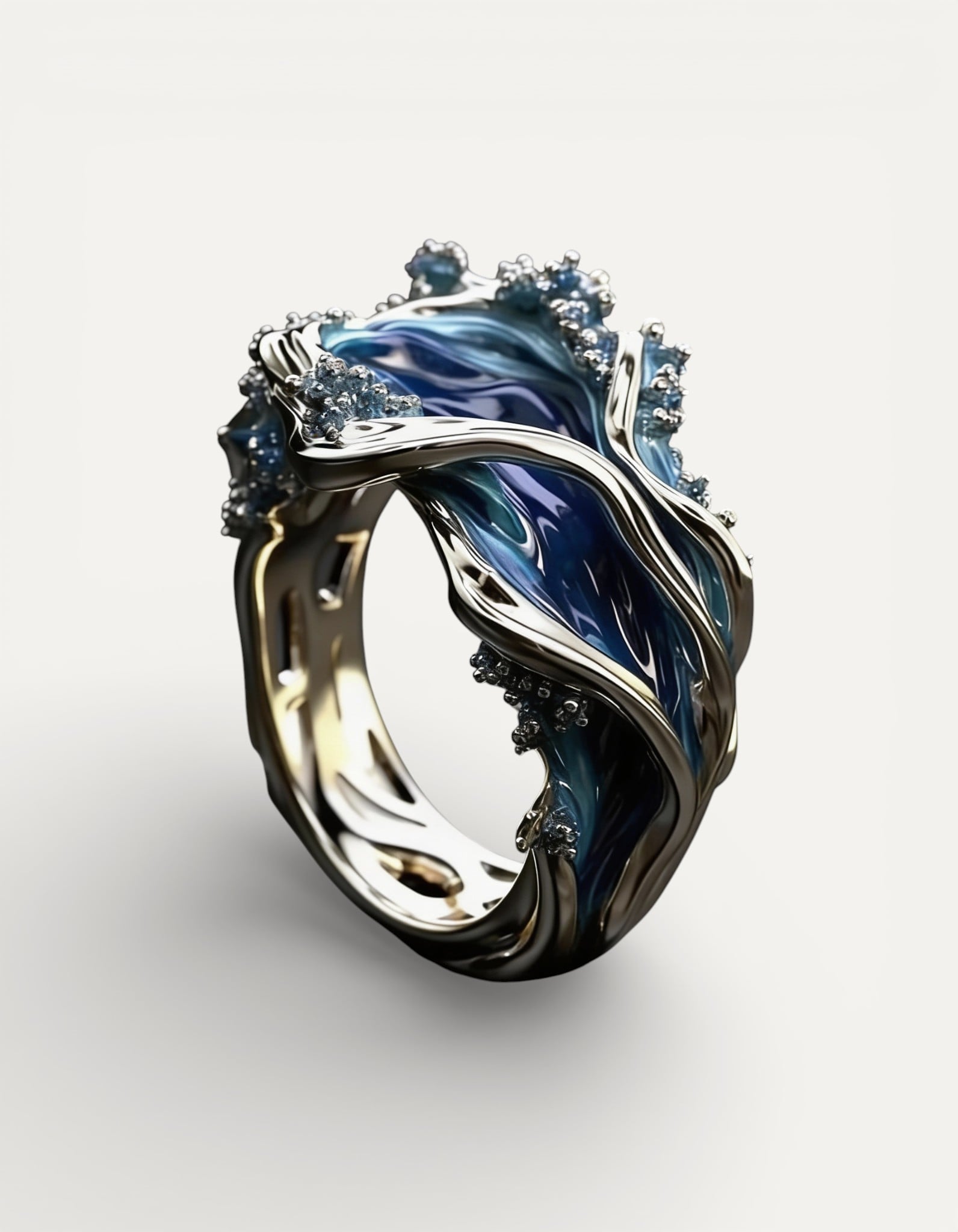 Resin Diamond Ring