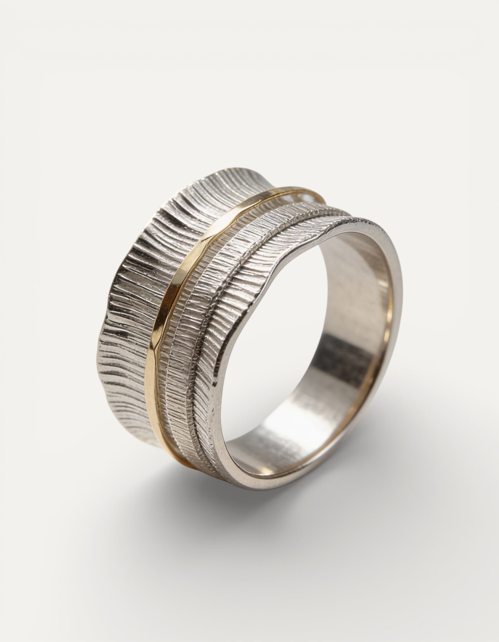 Vintage Gold Silver Delicate Ring