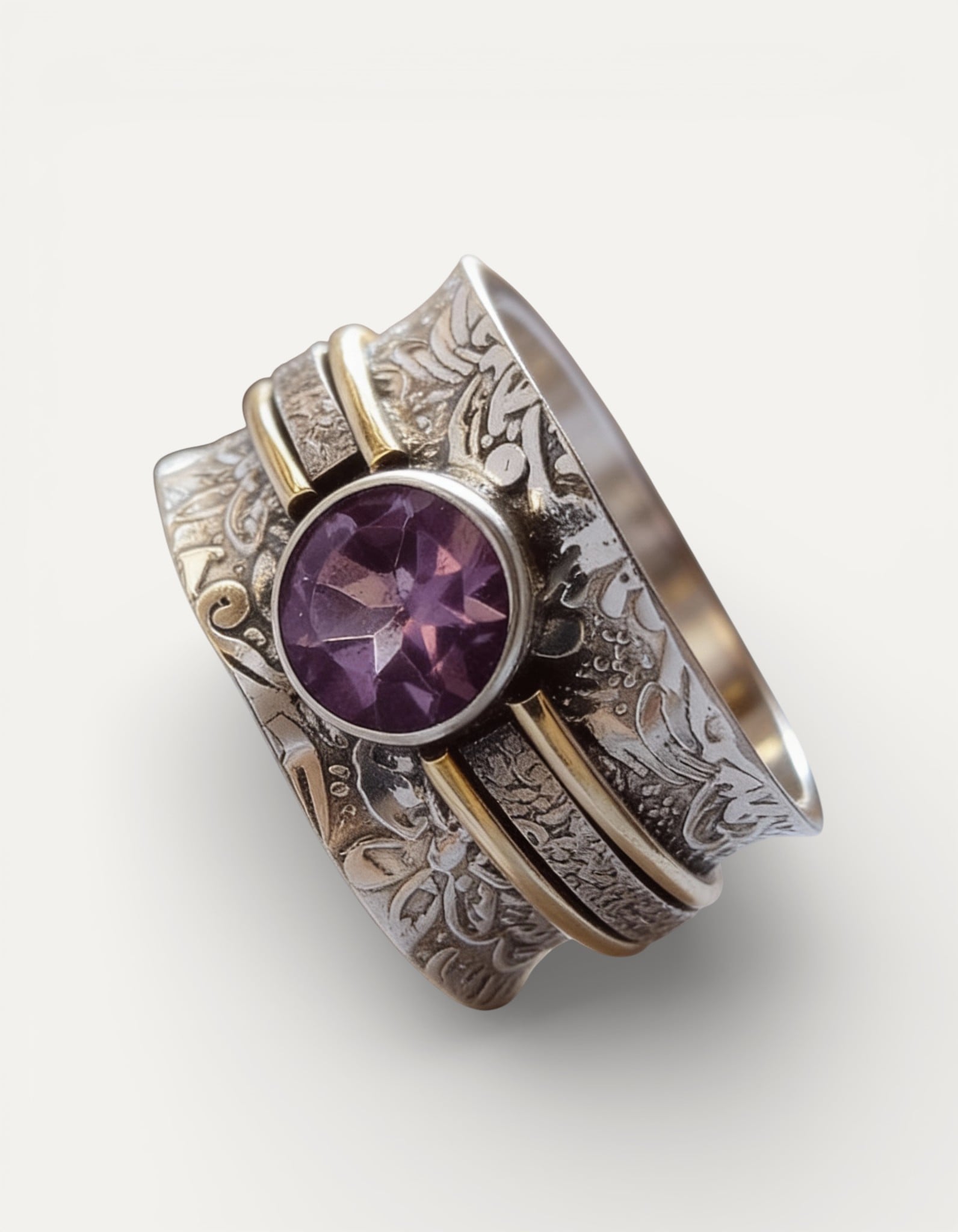 Bohemian Crystal Meditation Ring