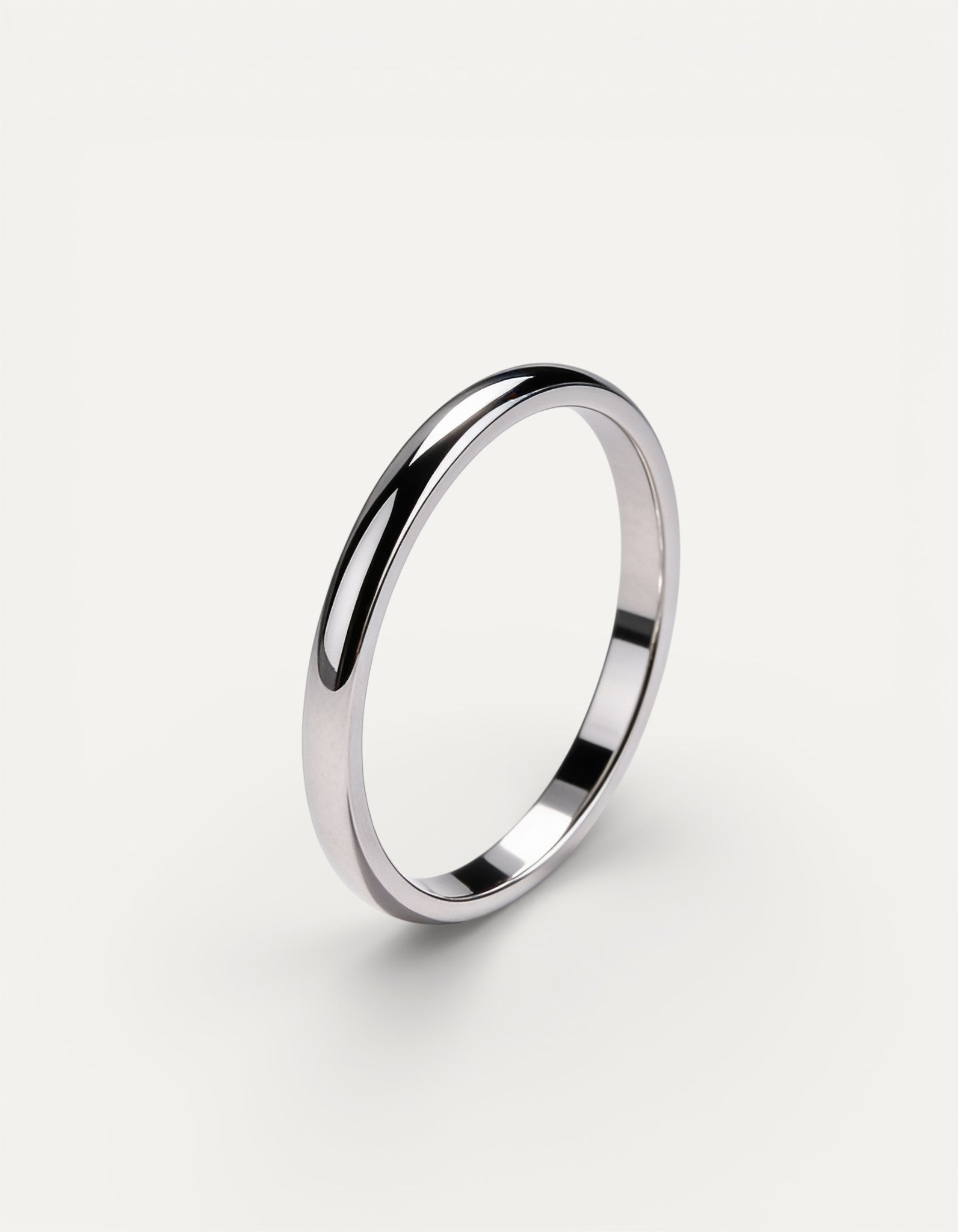 Simple Gold and Silver Ring