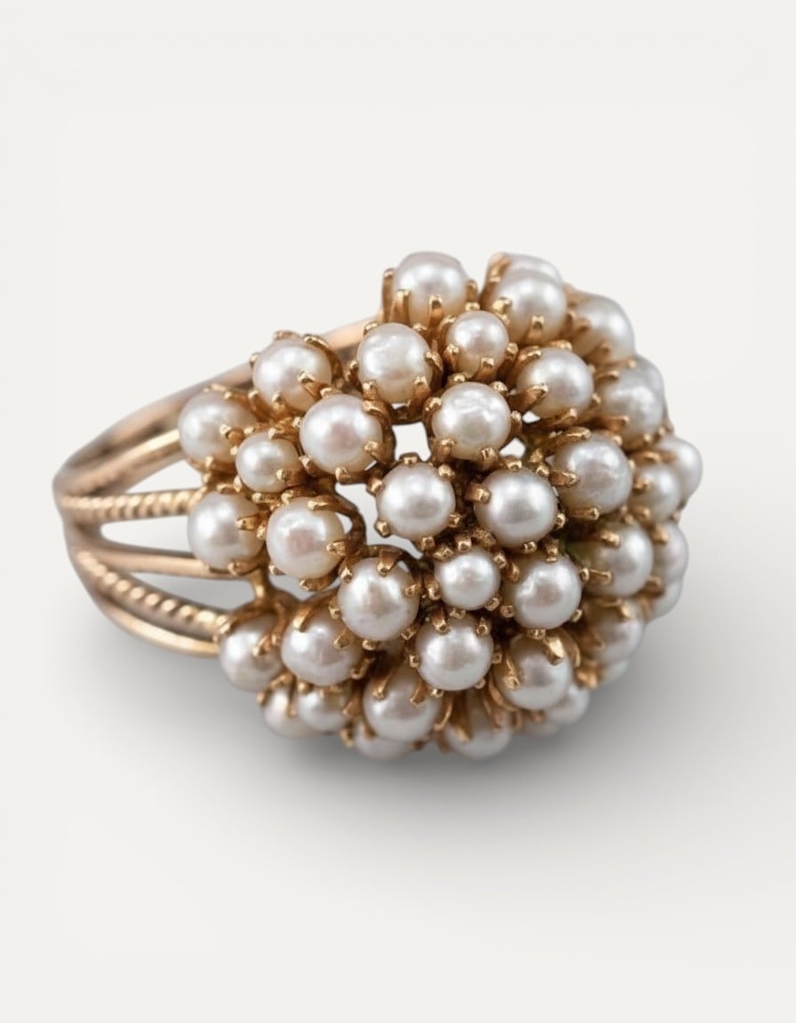 Pearl Inlay Ring