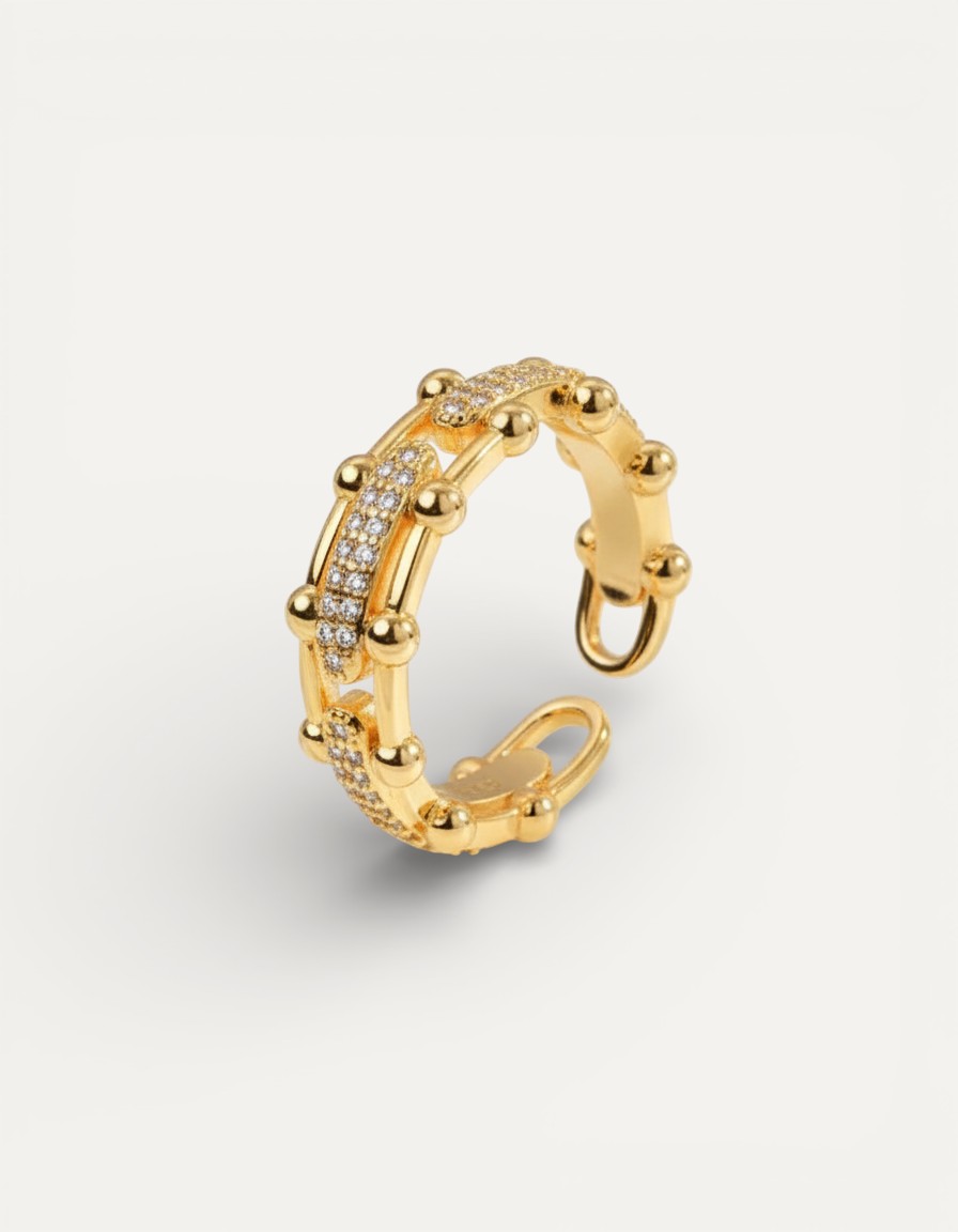 Hollow Horseshoe Chain Ring