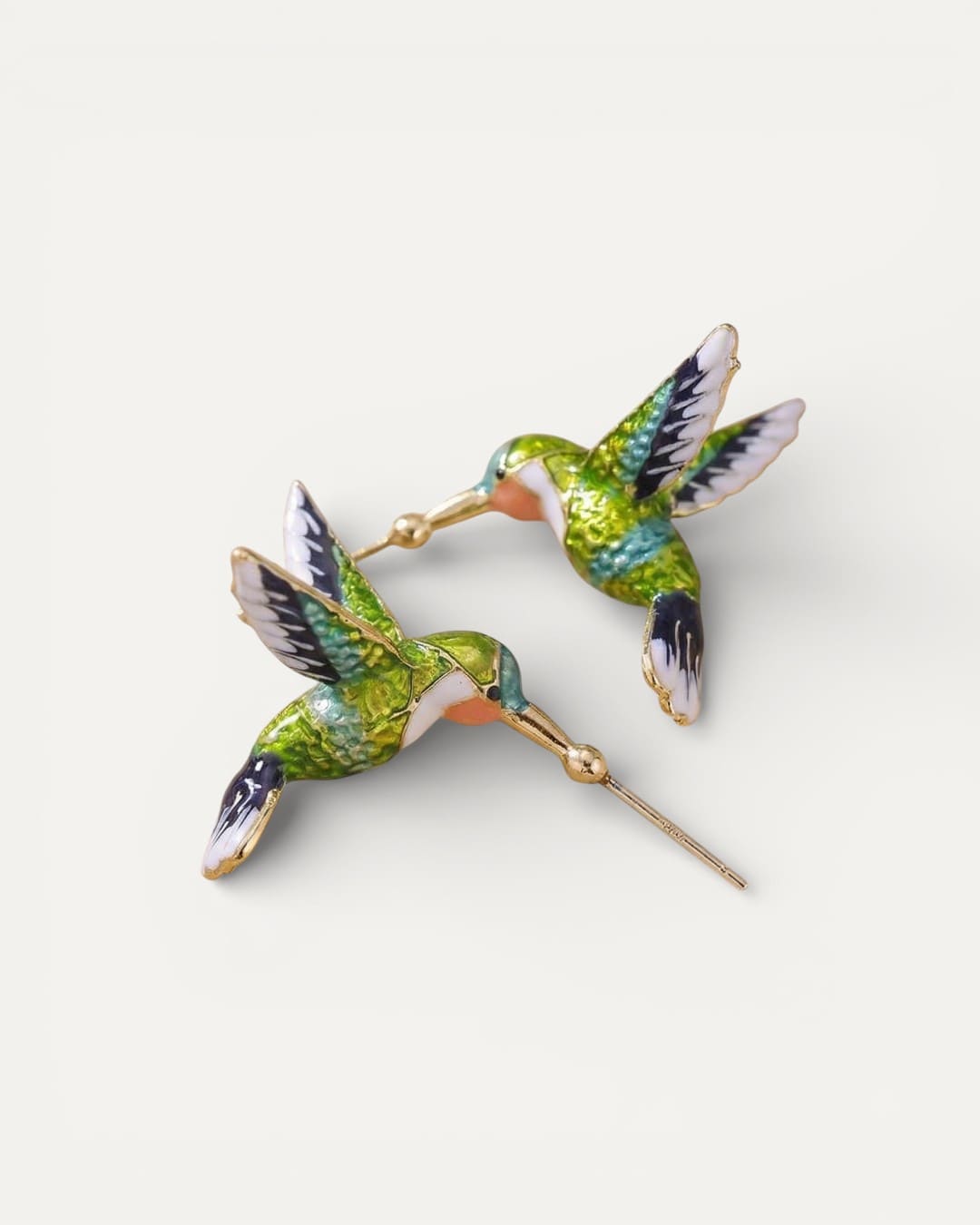Creative Hummingbird Shaped Statement Earrings