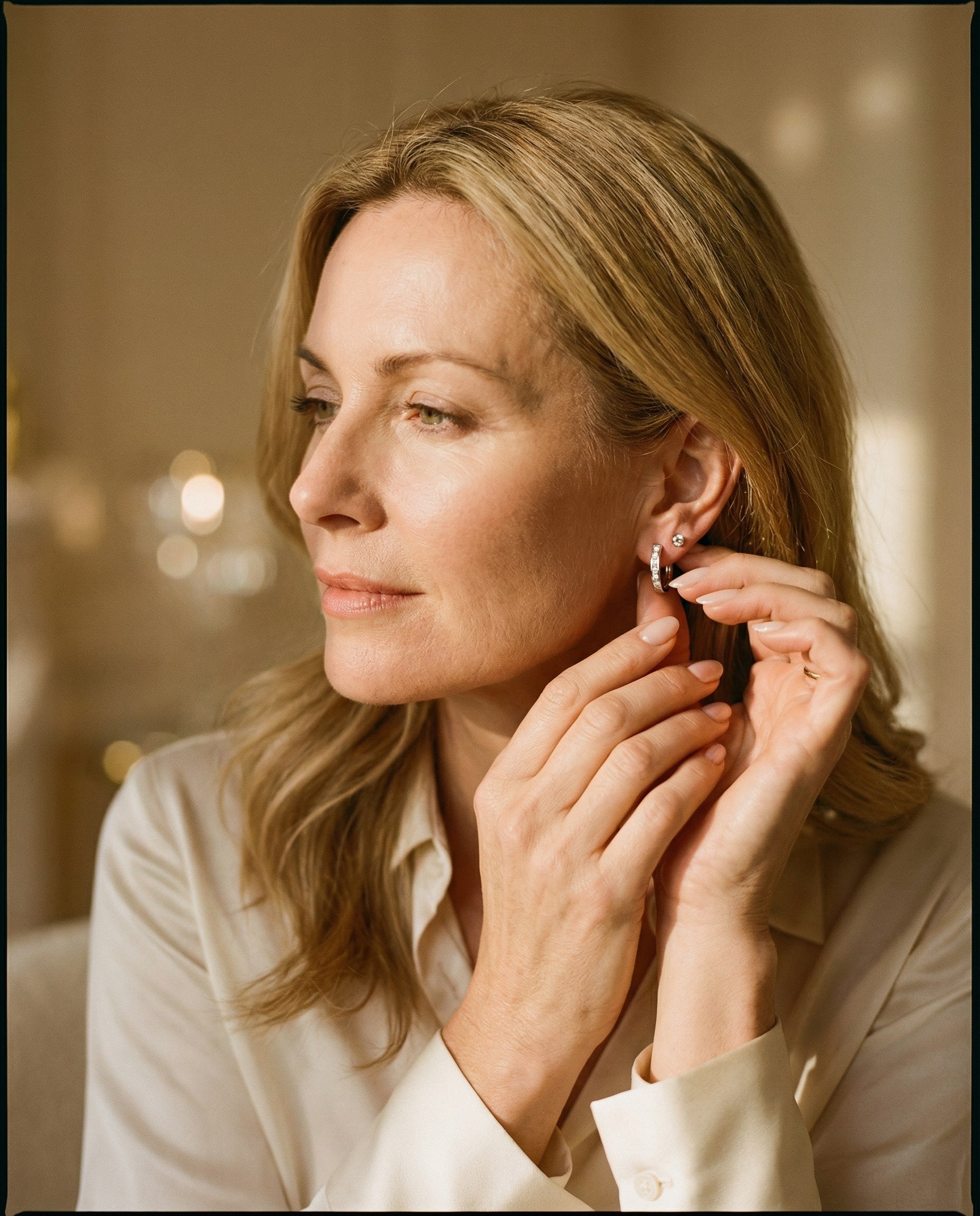 Dara Brillane Stone Earrings Set