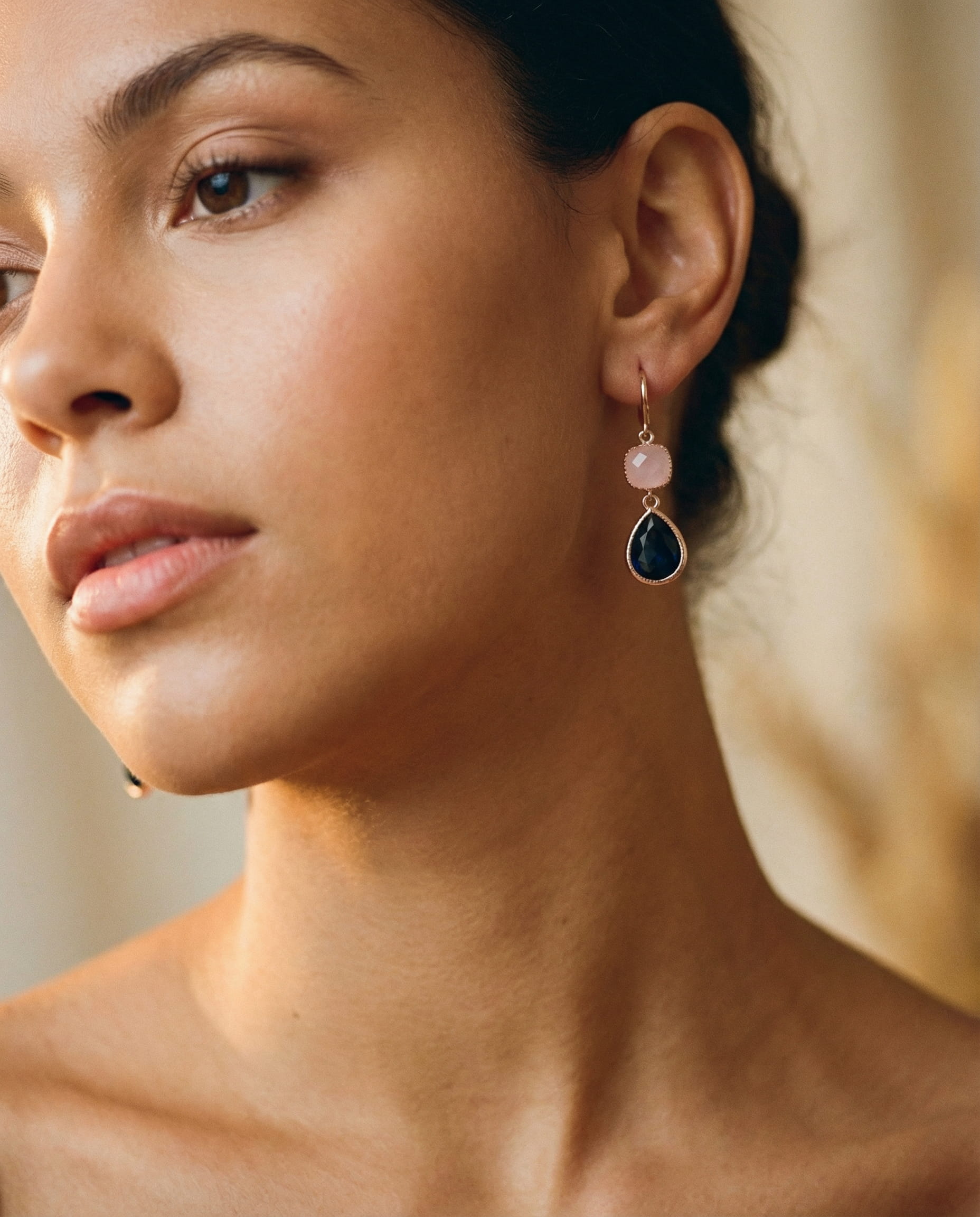 Luxury Natural Stone Earrings