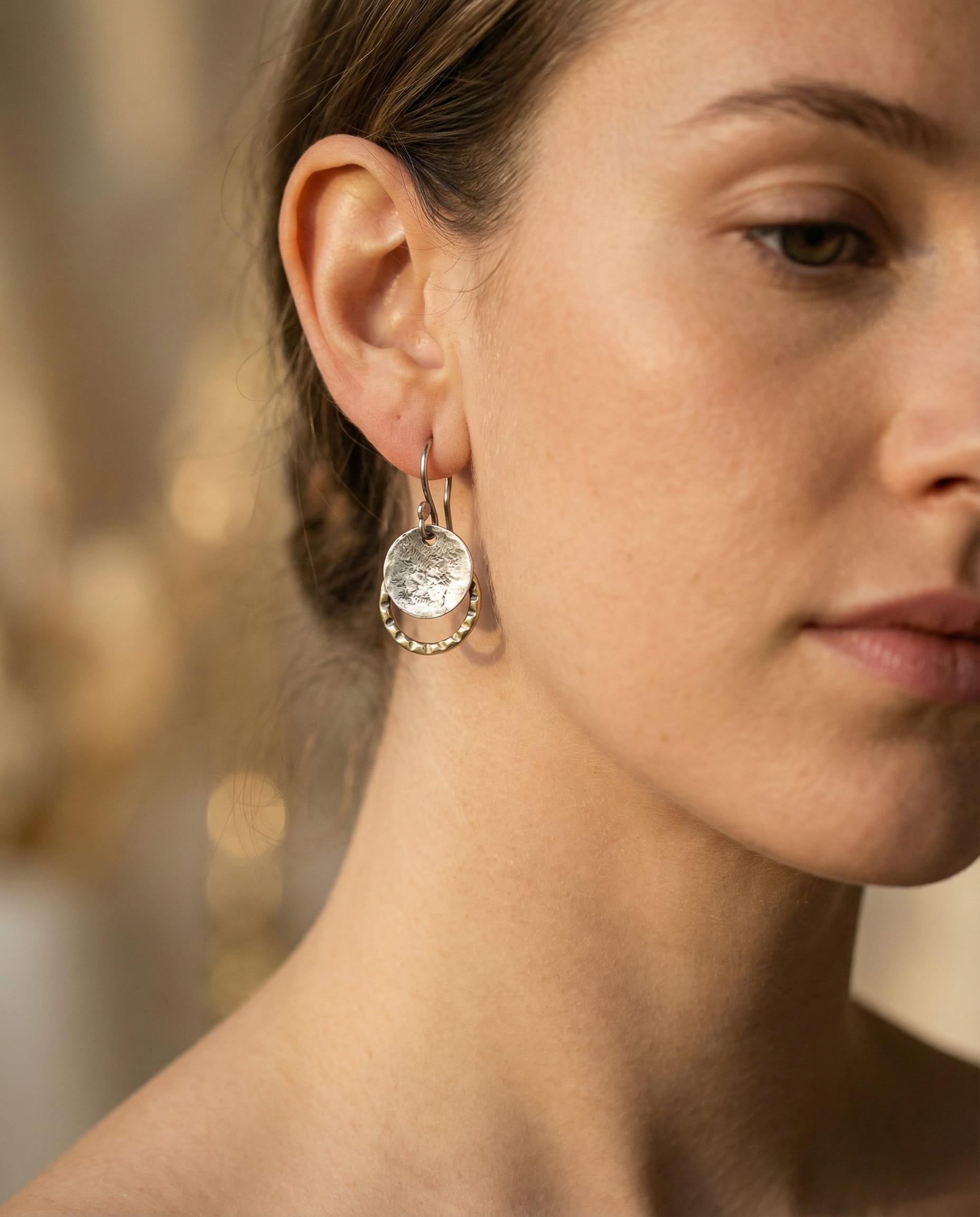 Vintage Gold and Silver Plated Earrings