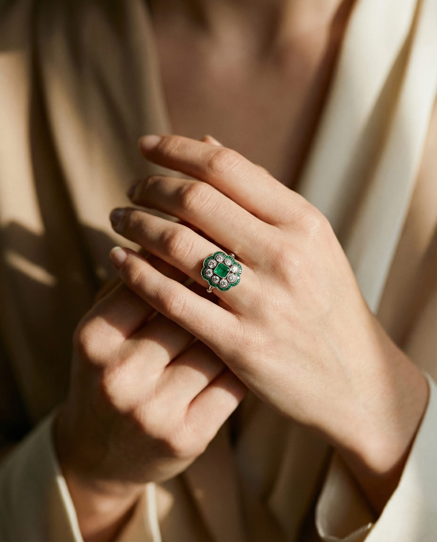 Vintage Emerald Ring